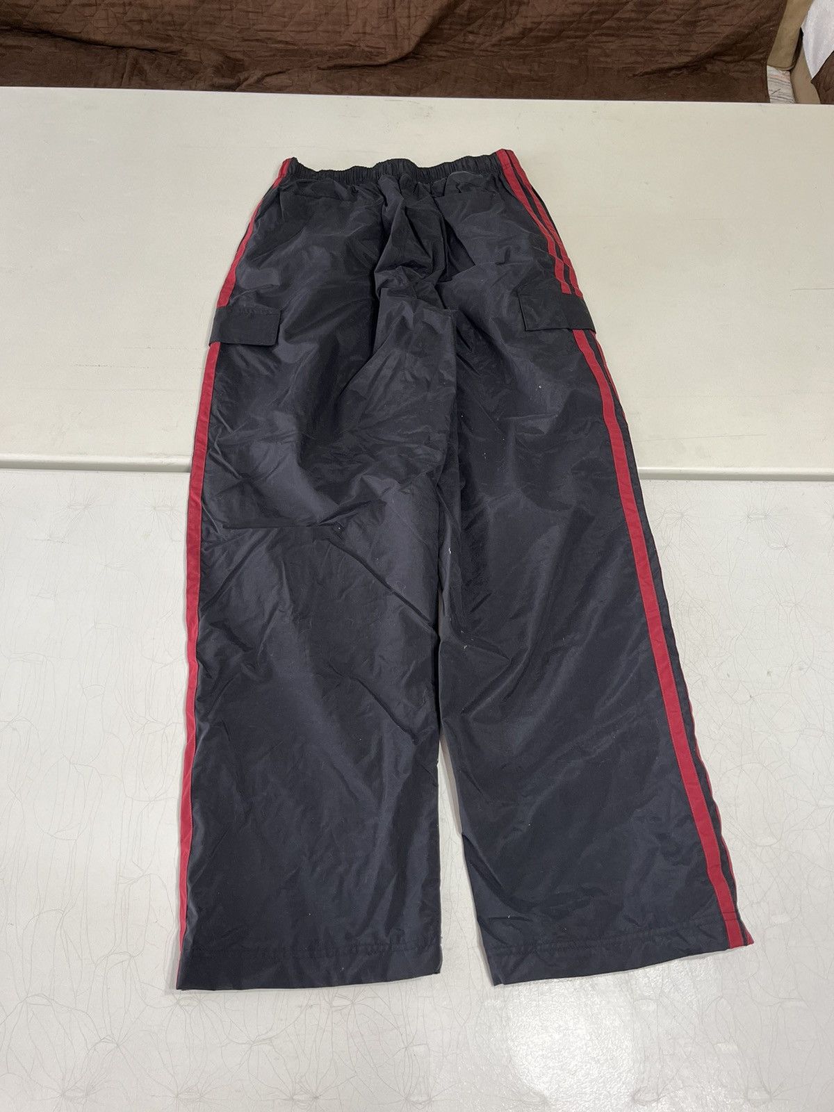 Vintage Y2K utility wide leg baggy sweat pants Size US 28 / EU 44 - 2 Thumbnail