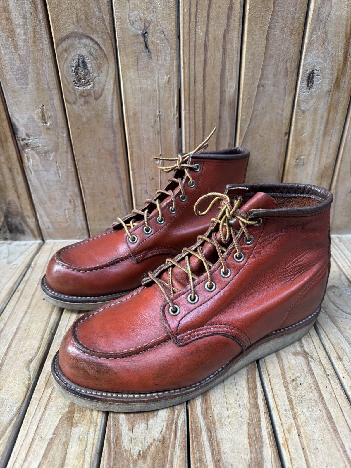 Red Wing Red Wing Heritage 8131 Moc Toe Brown Boots USA 9 E UK 8 Size US 9 / EU 42 - 19 Thumbnail
