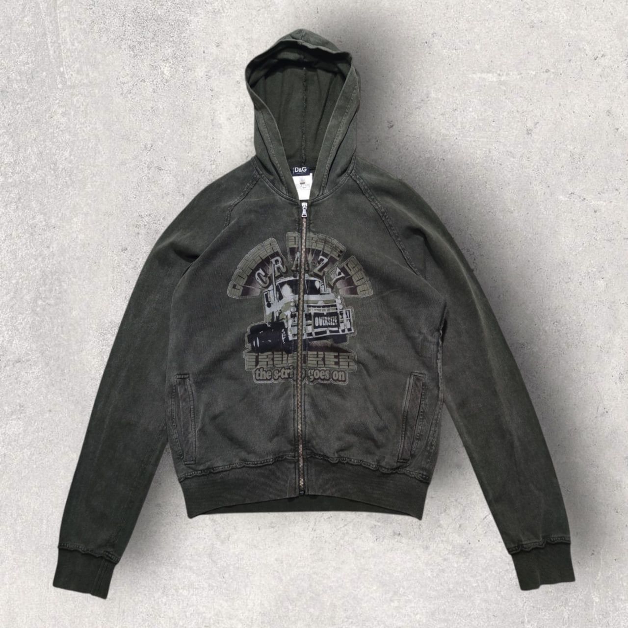 Dolce & Gabbana Vintage 1973 Year Dolce & Gabbana Hoodie Gonna Drive You Size US L / EU 52-54 / 3 - 1 Thumbnail