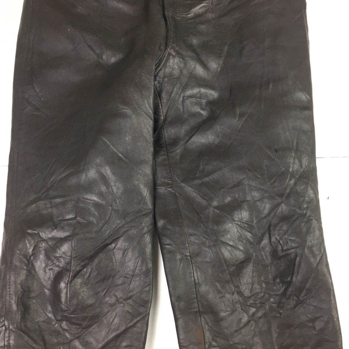 GOREWEAR × Kadoya Vintage Kadoya Leather Biker Pant Size US 33 - 3 Thumbnail