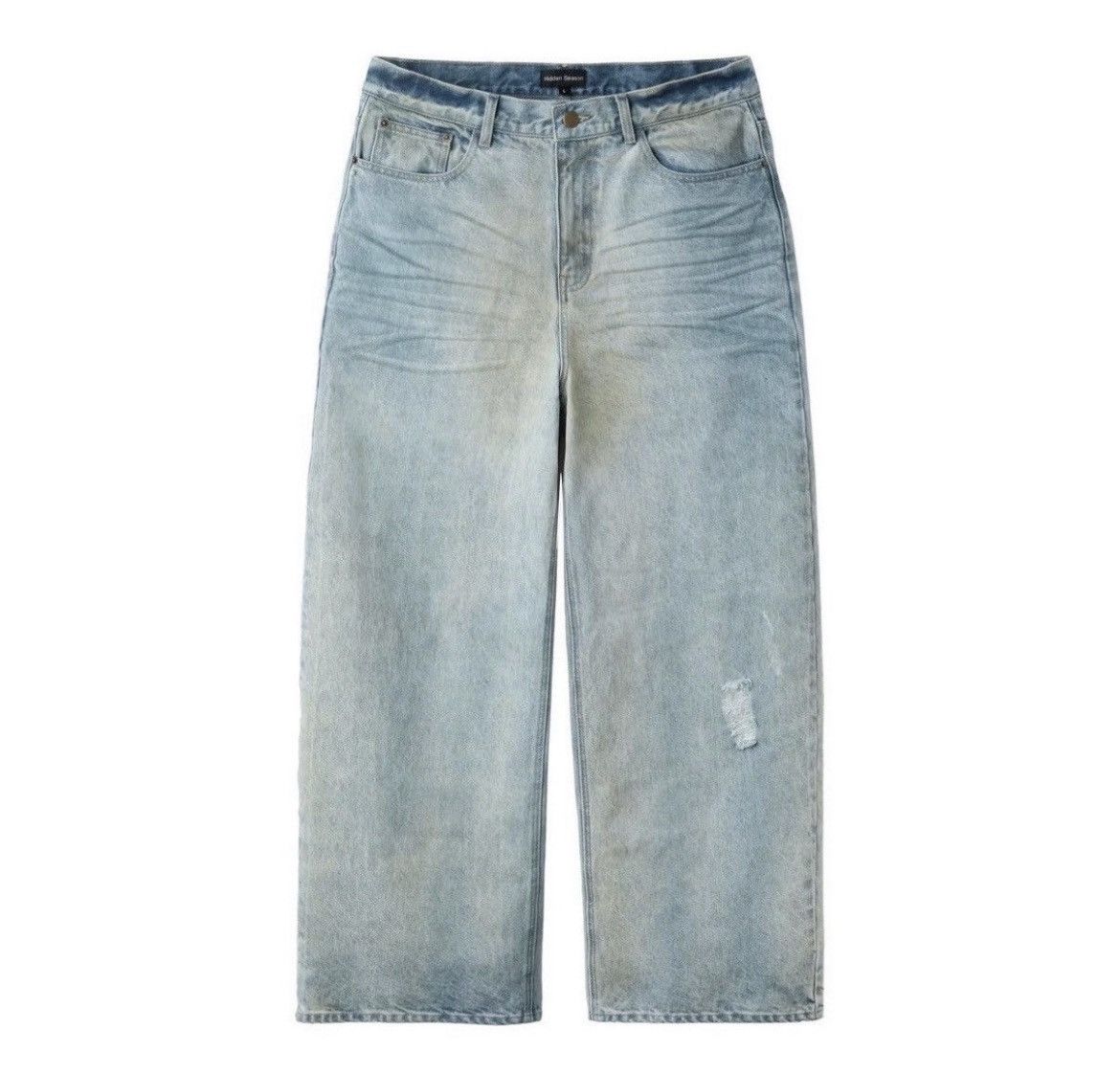 Other Hidden Season Baggy Dirty Denim Size US 30 / EU 46 - 4 Thumbnail
