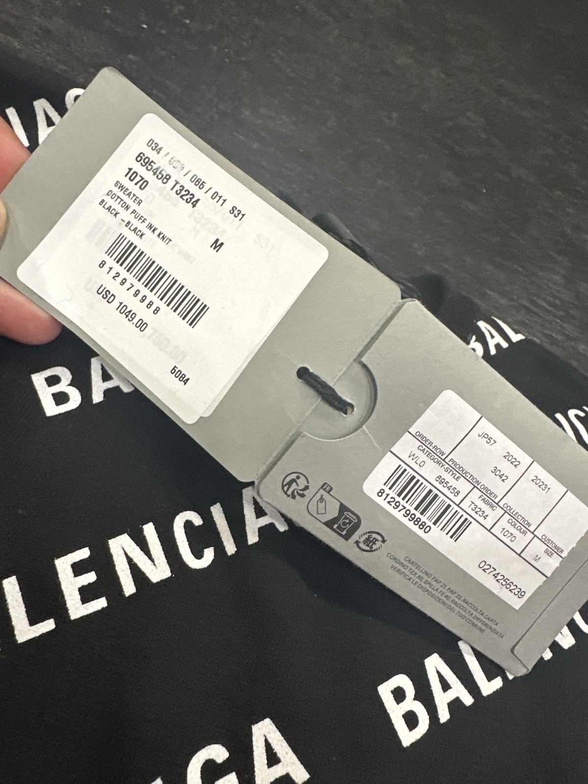Balenciaga All over cardigan Size M / US 6-8 / IT 42-44 - 6 Thumbnail