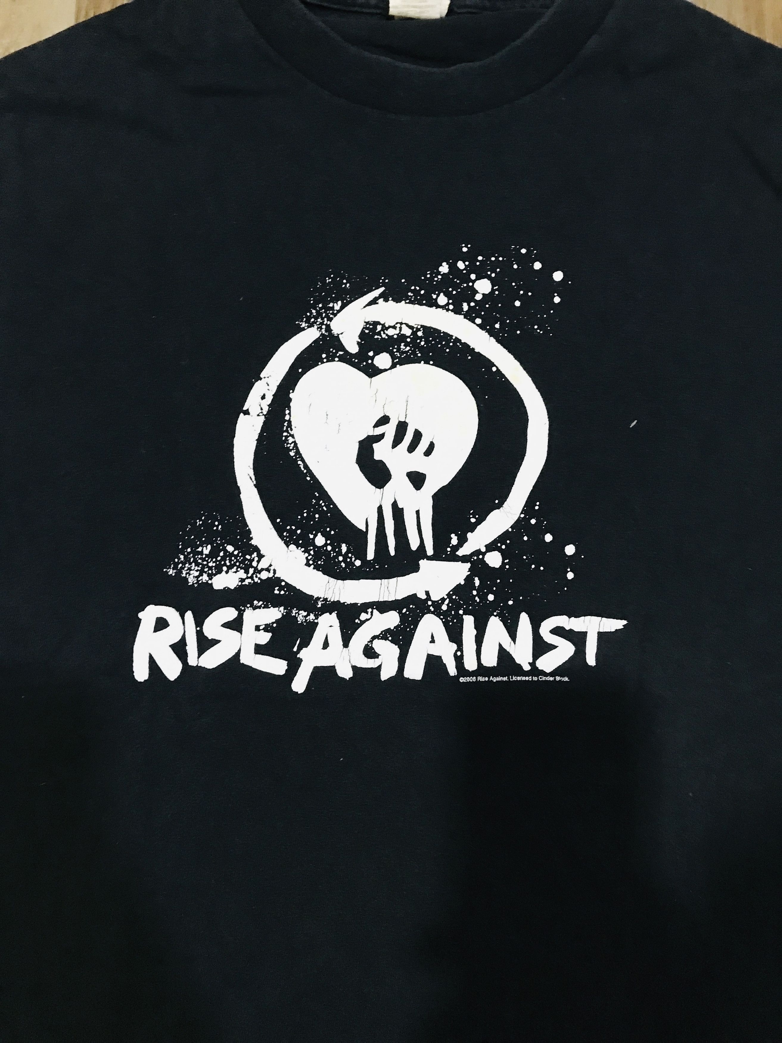 Band Tees Vintage Y2K Rise Against Band T Shirt 2006 Small Size S / US 4 / IT 40 - 2 Thumbnail