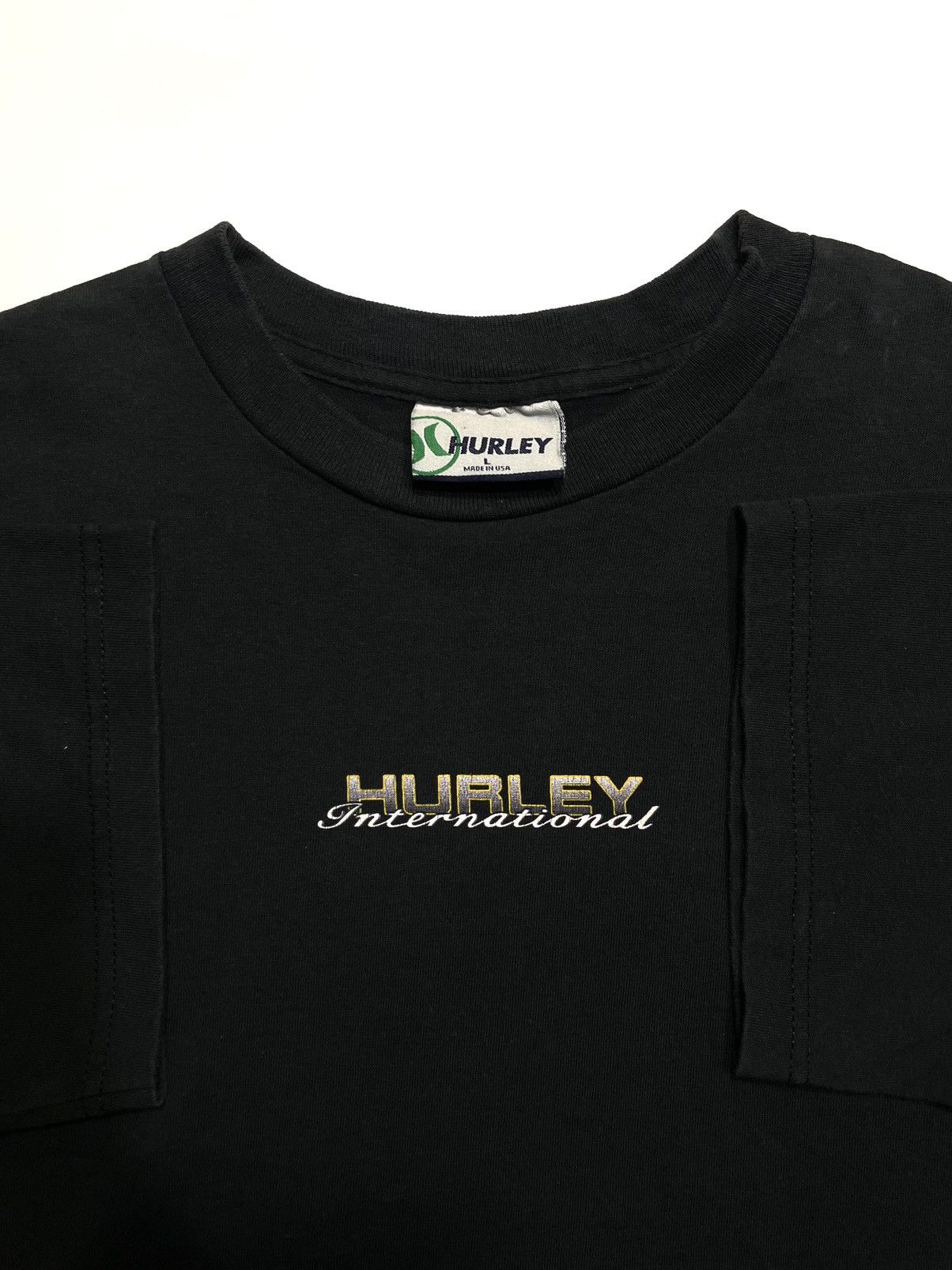 Hurley Vtg Hurley made USA 90s y2k surf skate retro international Size US L / EU 52-54 / 3 - 6 Thumbnail
