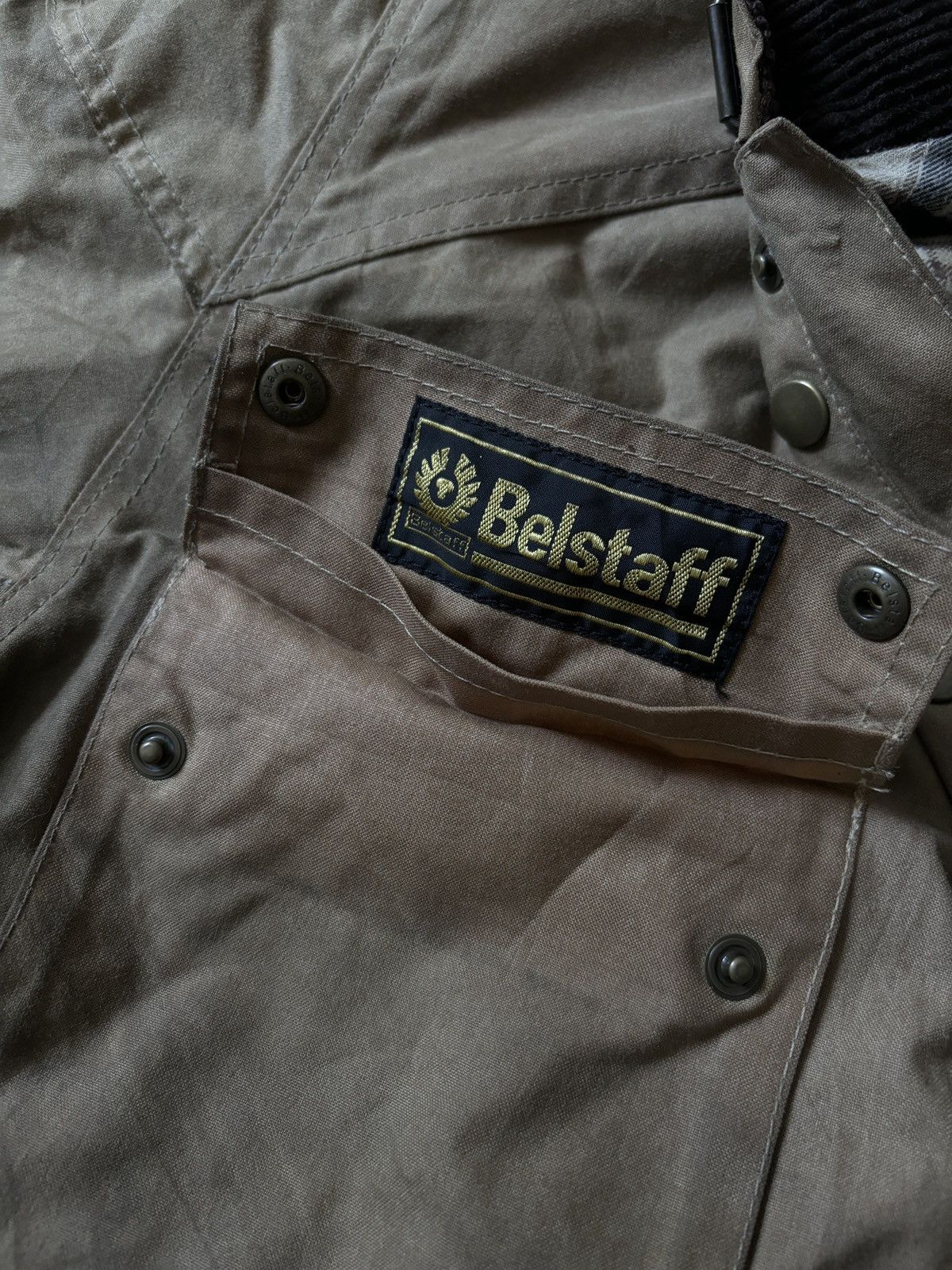 Belstaff × Vintage Belstaff jacket Vintage Gold Label Wax parka Size US XXL / EU 58 / 5 - 14 Thumbnail