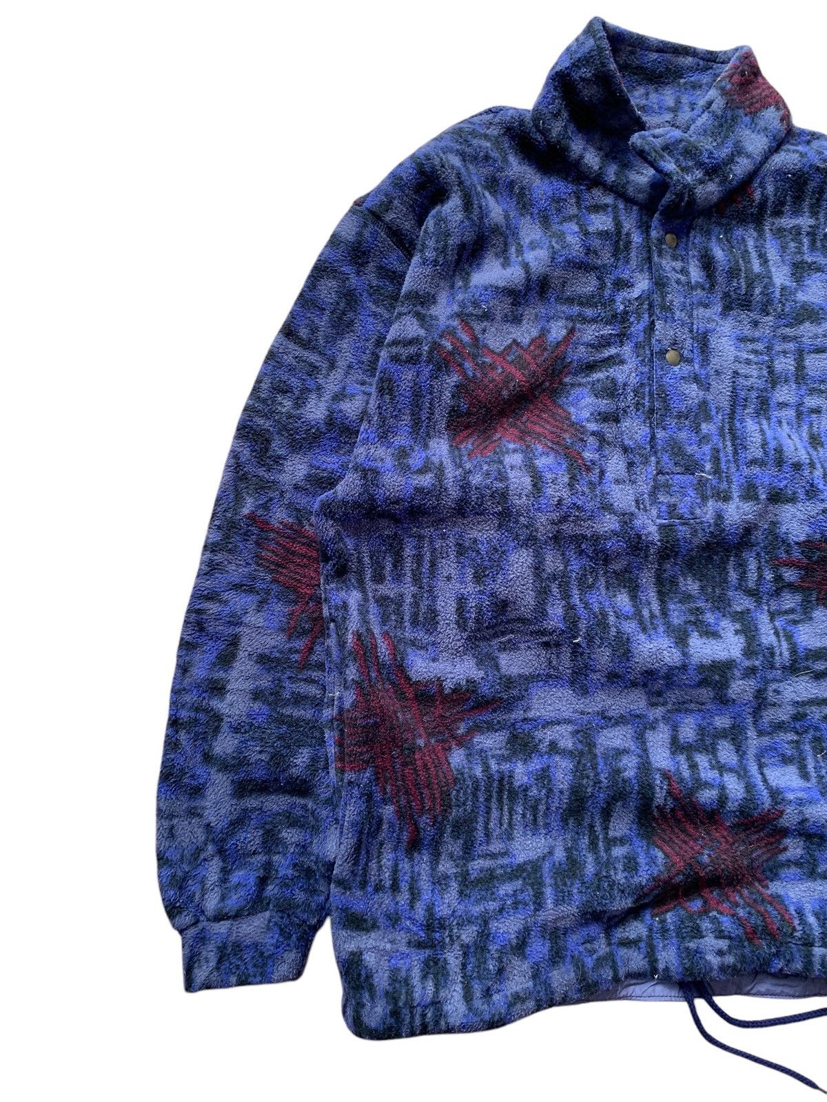 Patagonia 🔥VTG EIDER PAWNIE FRANCE ABTRACTS FLEECE SNAP T Size US XS / EU 42 / 0 - 2 Thumbnail
