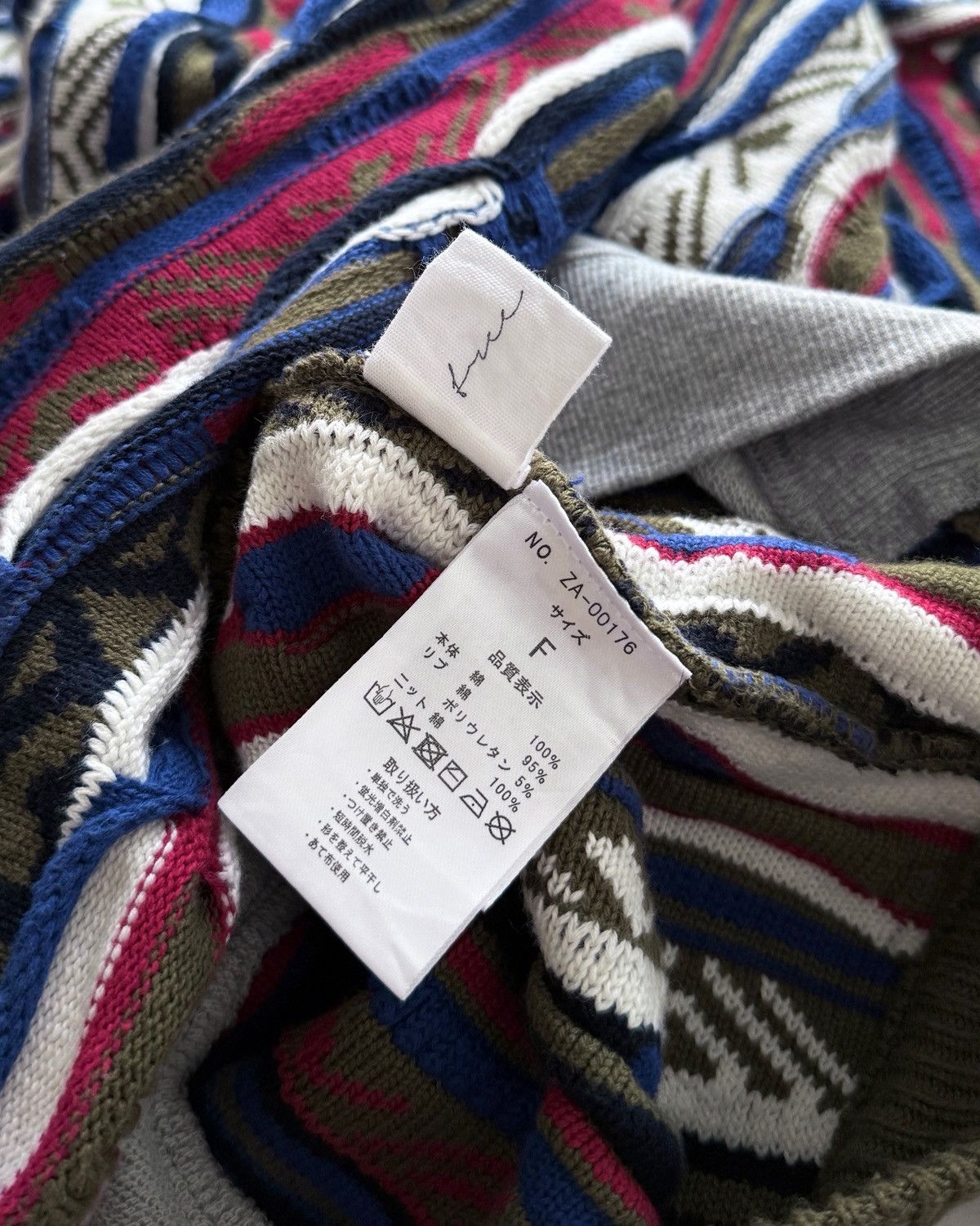 Japanese Brand ANTIQUA COOGI KNIT DOCKING PULLOVER SWEAT Size US XL / EU 56 / 4 - 11 Thumbnail