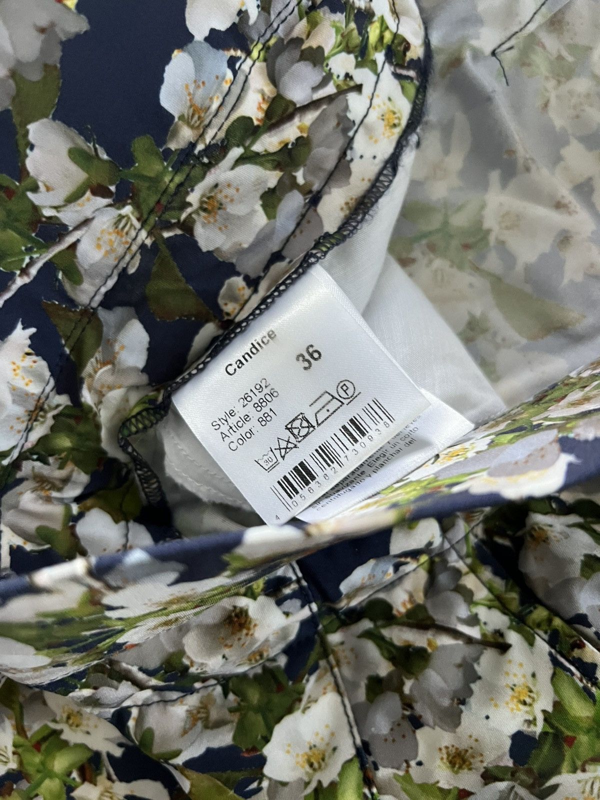 Vintage Raffaello Rossi Women’s Slim Fit Floral 36 Size Size 36" / US 14 / IT 50 - 7 Thumbnail