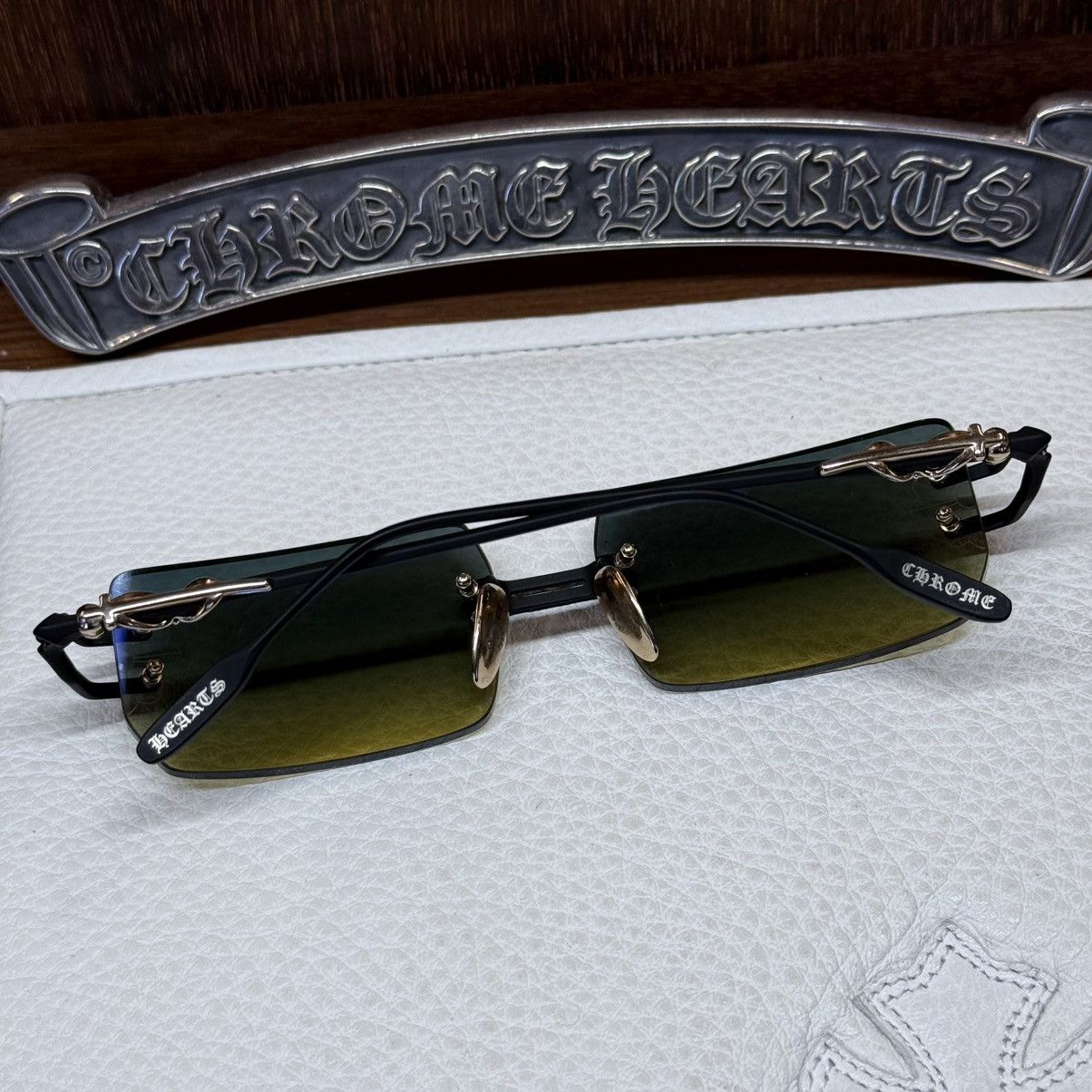 Chrome Hearts Chrome Hearts LORDIE 1/1 Sunglasses Size ONE SIZE - 2 Thumbnail
