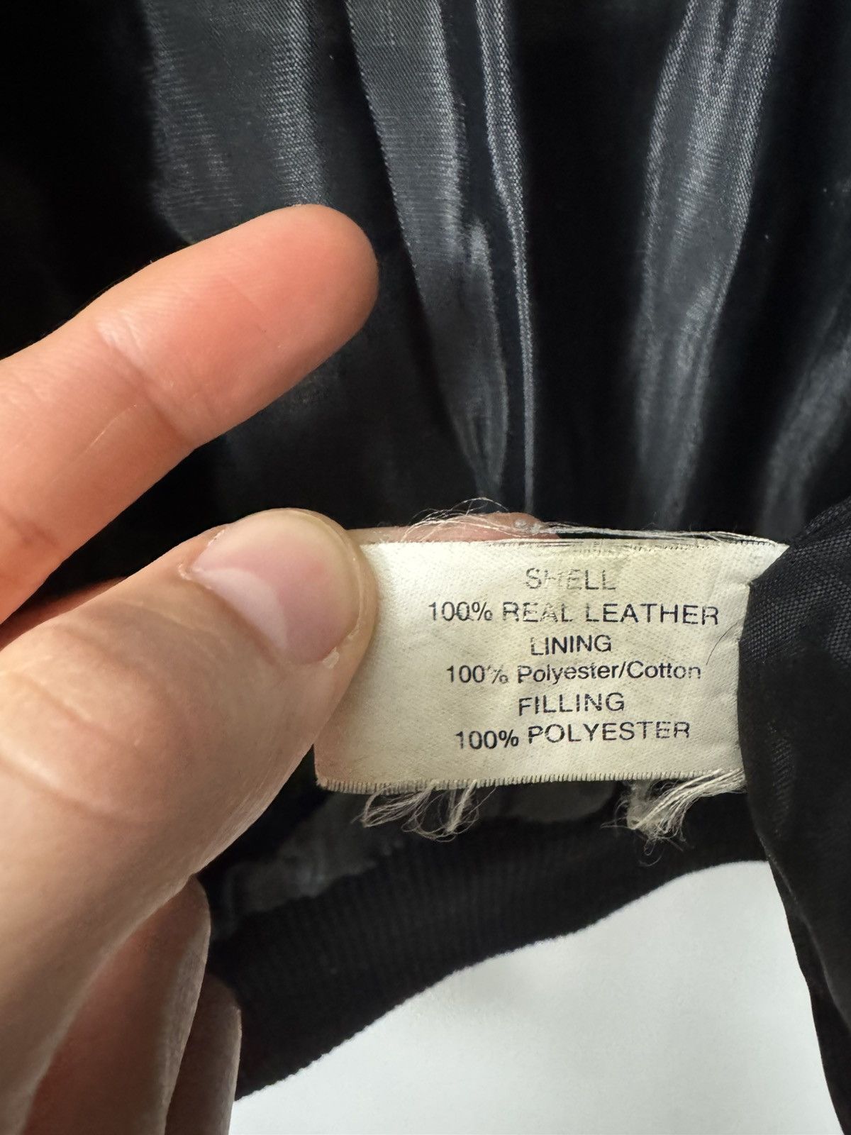 Vintage Vintage Distressed High Quality Genuine Black Leather Jacket Size US XL / EU 56 / 4 - 7 Thumbnail