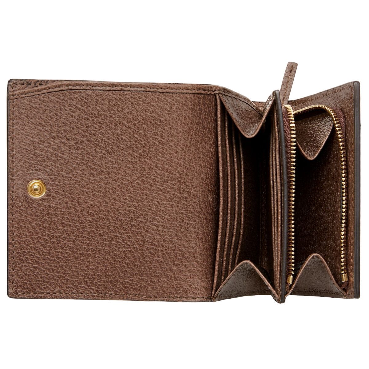 Gucci GUCCI Ophidia Beige Card Case Wallet New & Authentic Size ONE SIZE - 2 Thumbnail