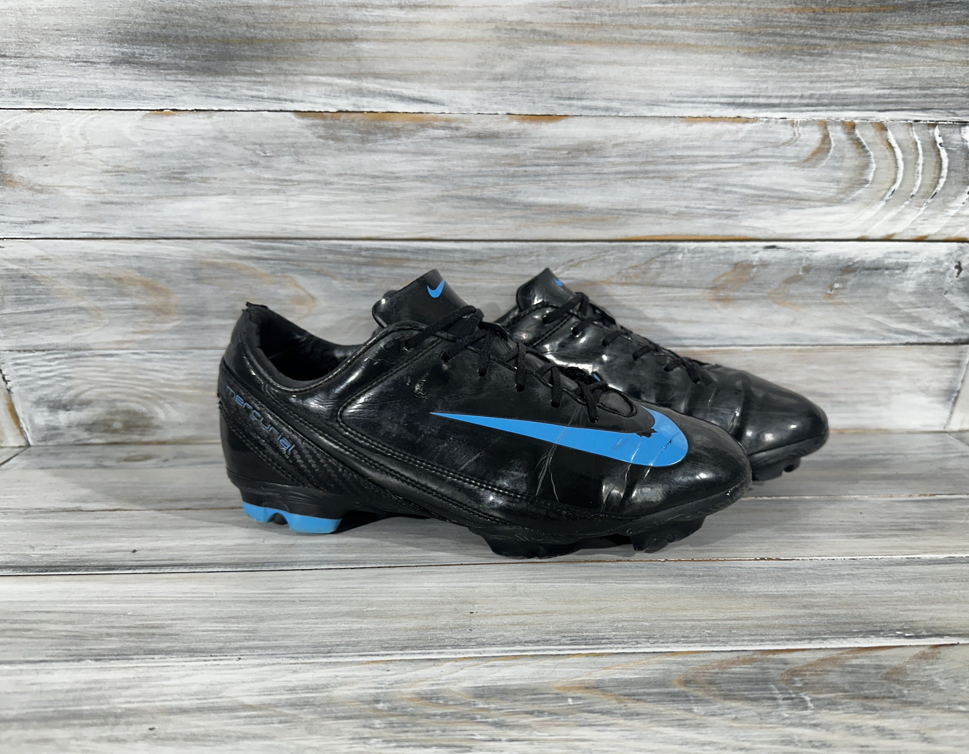 Nike Nike Mercurial Vapor IV FG Kids Football Cleats Boots Rare Size US 5 / EU 37 - 25 Thumbnail