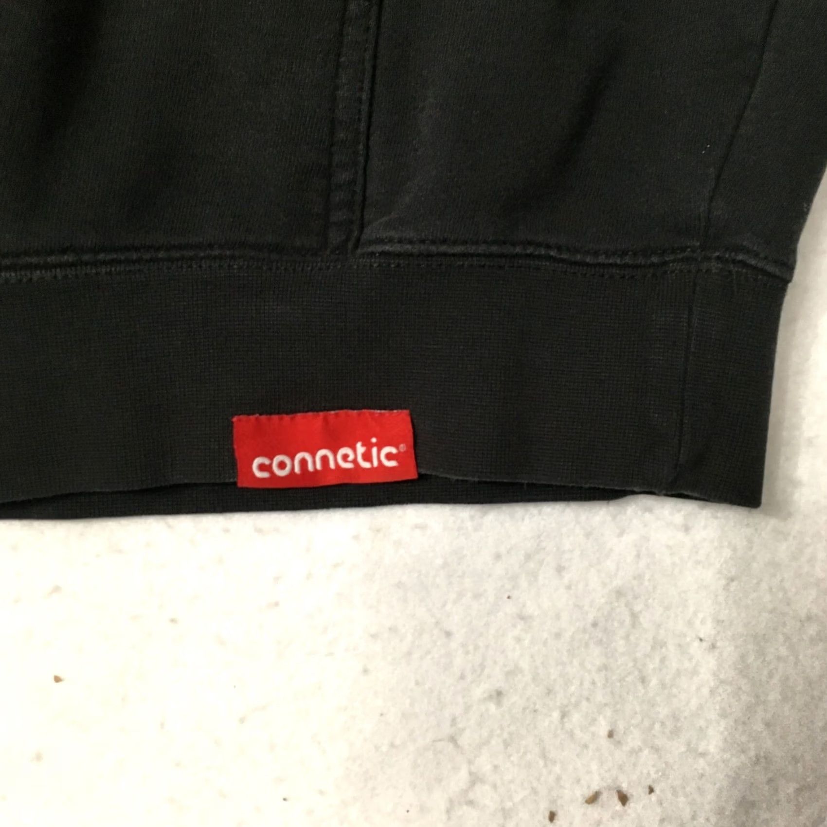 Vintage VINTAGE connetic Surfboards Hoodie Sweatshirt Mens L Black Checkered Sleeves California 90s Shirt Mens Size US L / EU 52-54 / 3 - 2 Thumbnail