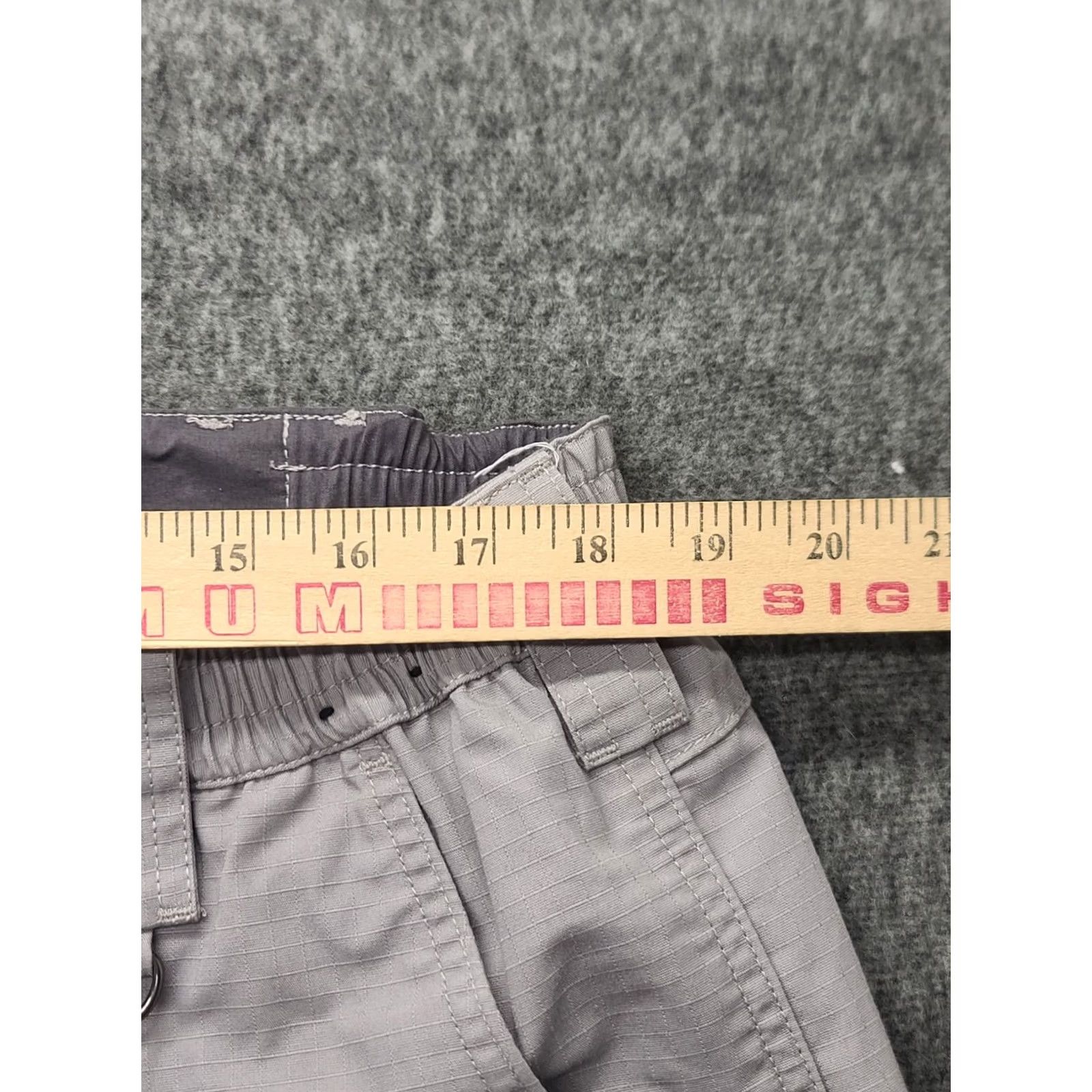 Vintage CQR Tactical Pants Mens 36x30 Relaxed Fit Ripstop Cargo Pocket Canvas Cotton Polyester Army Outdoors Workwear Size US 36 / EU 52 - 3 Thumbnail