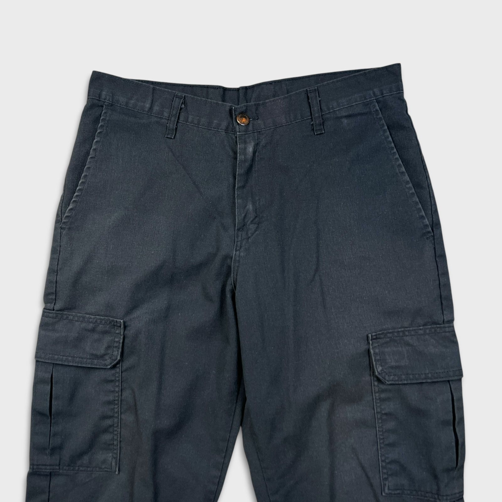 Dickies × Vintage Dickies Pants 32x30 Wide Baggy Cargo Work Wear Chino Trouser Size US 32 / EU 48 - 2 Thumbnail