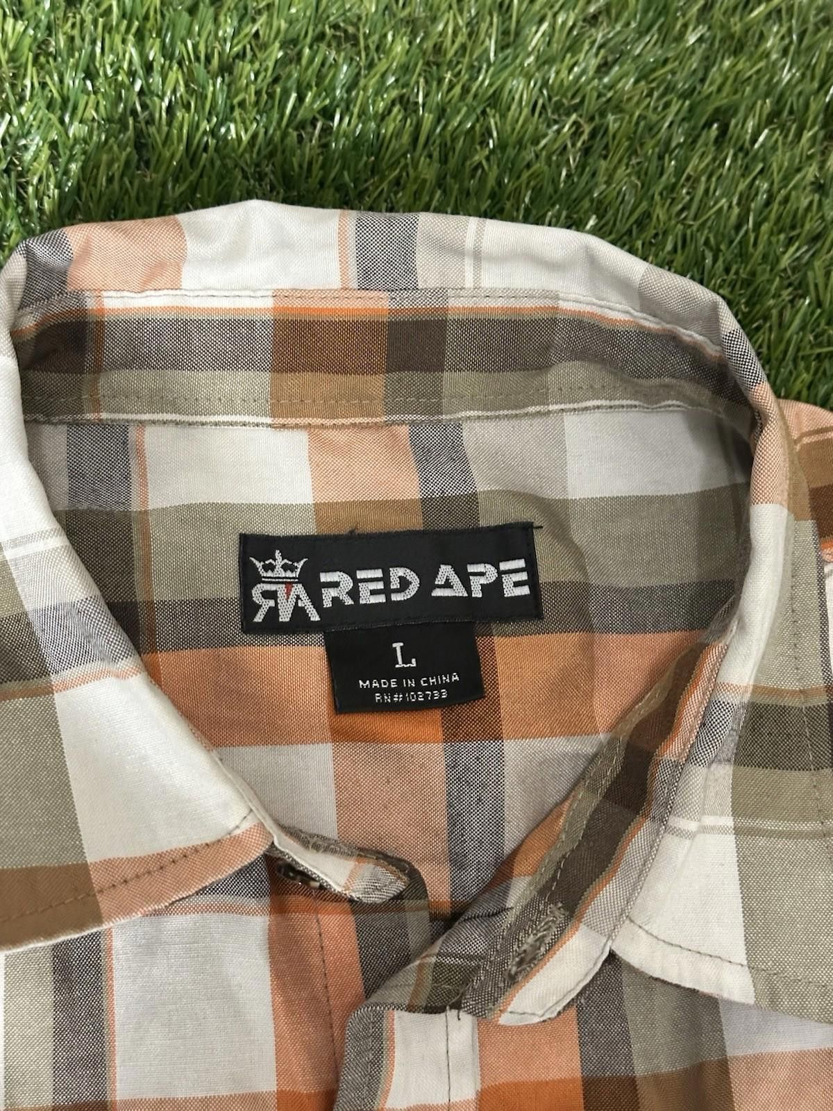 Designer Y2K RED APE SHIRT size LARGE Size US L / EU 52-54 / 3 - 5 Thumbnail