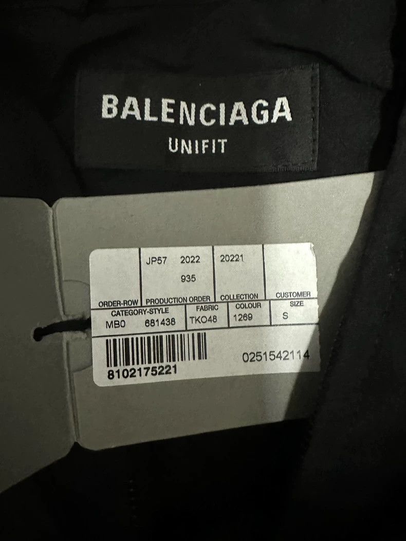 Balenciaga Balenciaga 22fw black and white color blocked sportyb jacke Size US S / EU 44-46 / 1 - 4 Thumbnail