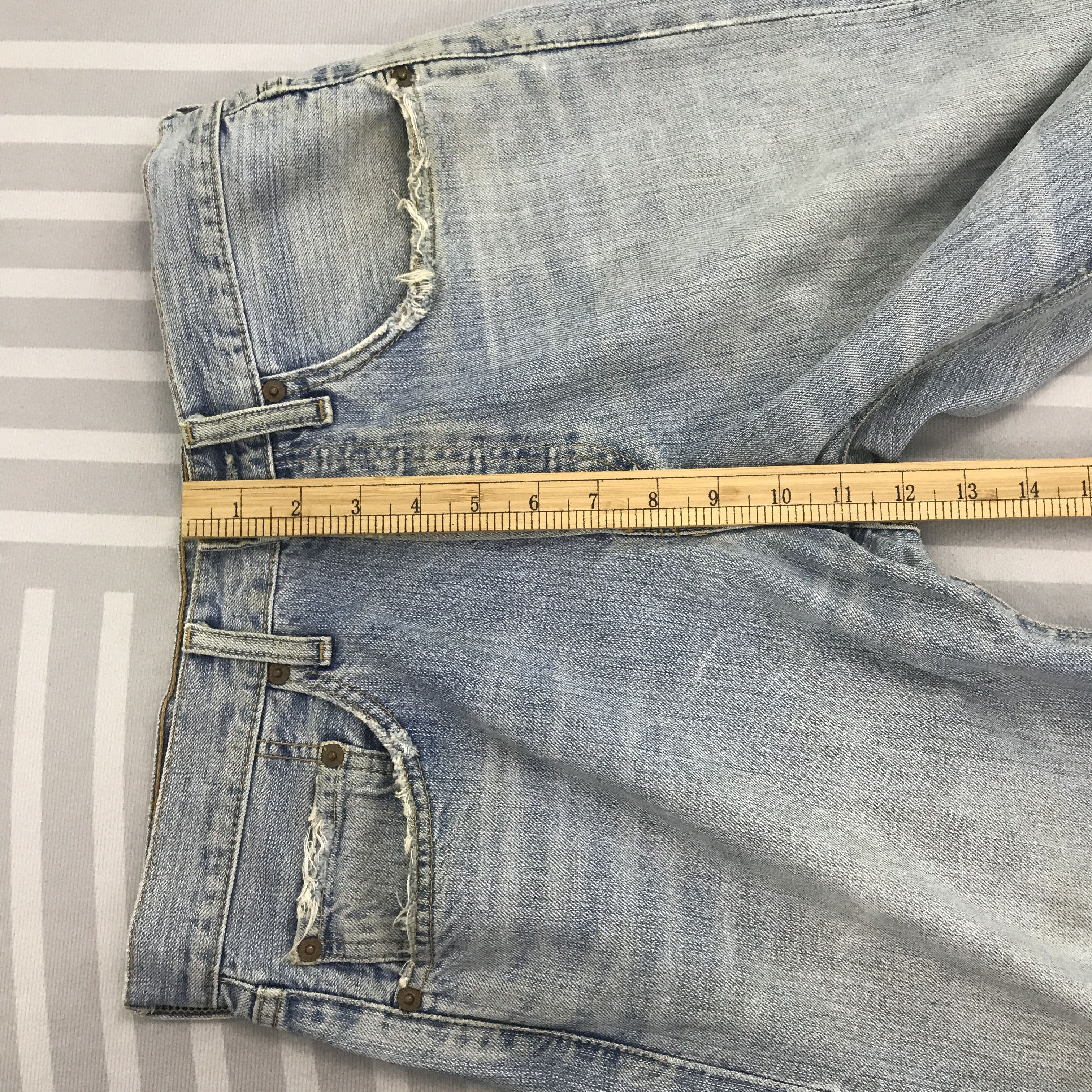 Levi's × Vintage Vintage Levi's 501 Distressed Denim jeans pants Size US 30 / EU 46 - 8 Thumbnail