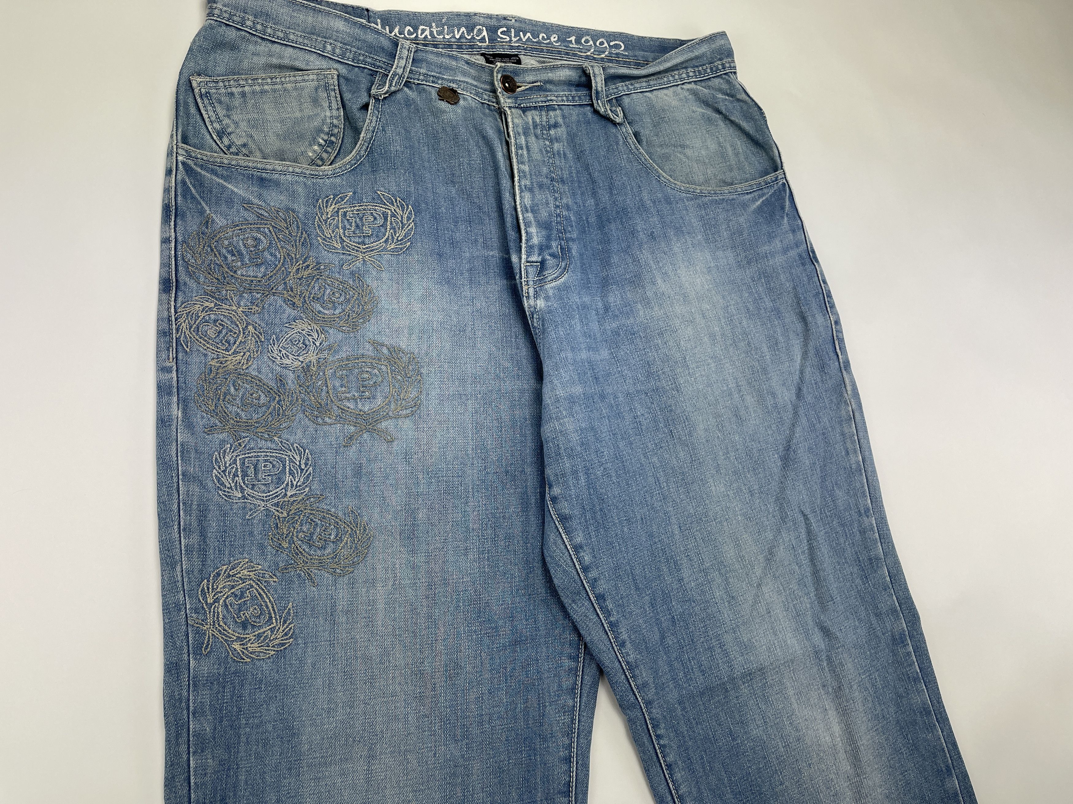 Phat Farm Phat Farm jeans, vintage baggy jeans, 90s hip hop skater 36 Size US 36 / EU 52 - 9 Thumbnail