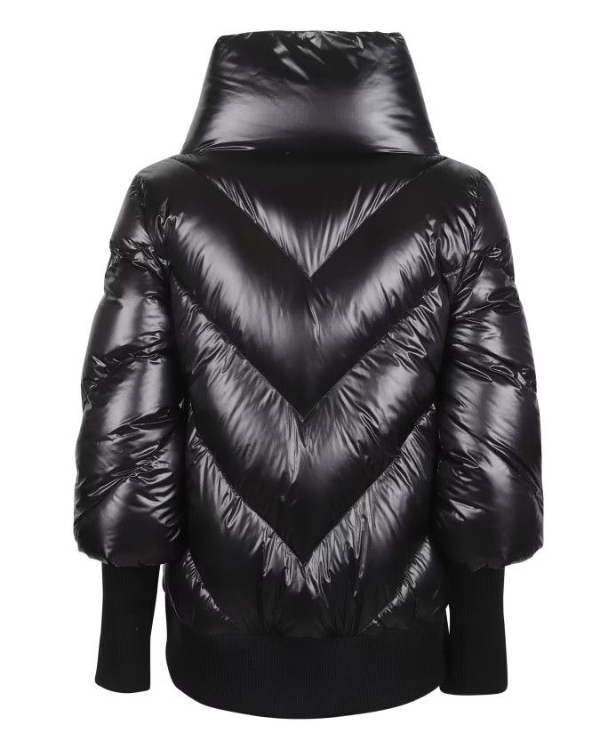 TATRAS o1s22i1n0924 Tuyukke Cowl-Neck Puffer Jacket in Black Size XL / US 12-14 / IT 48-50 - 2 Thumbnail