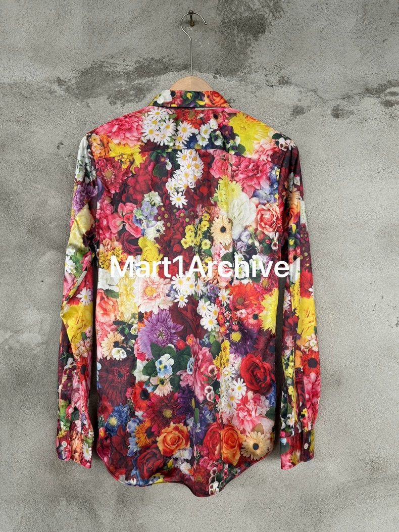 Comme des Garcons Comme Des Garcons Floral print shirt Size S / US 4 / IT 40 - 2 Thumbnail