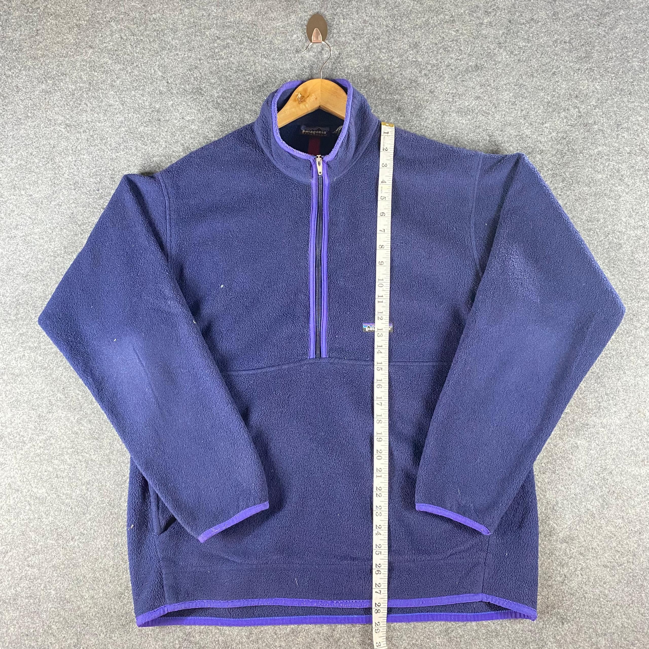 Patagonia Vintage Patagonia Half Zipper Fleece Jacket Size US L / EU 52-54 / 3 - 3 Thumbnail
