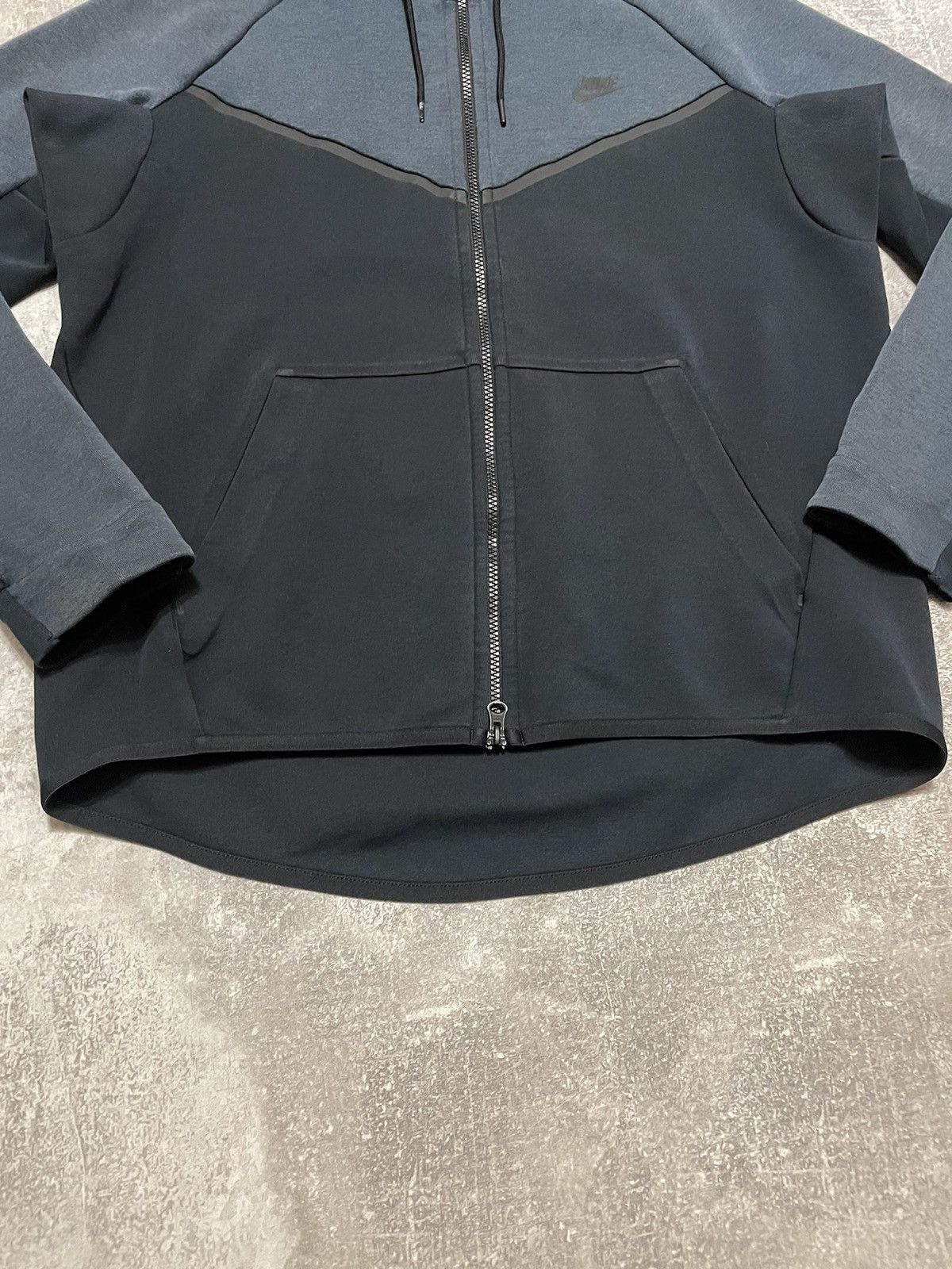 Nike × Vintage Vintage Nike Tach Fleece Zip-Up Hoodie Size US L / EU 52-54 / 3 - 5 Thumbnail