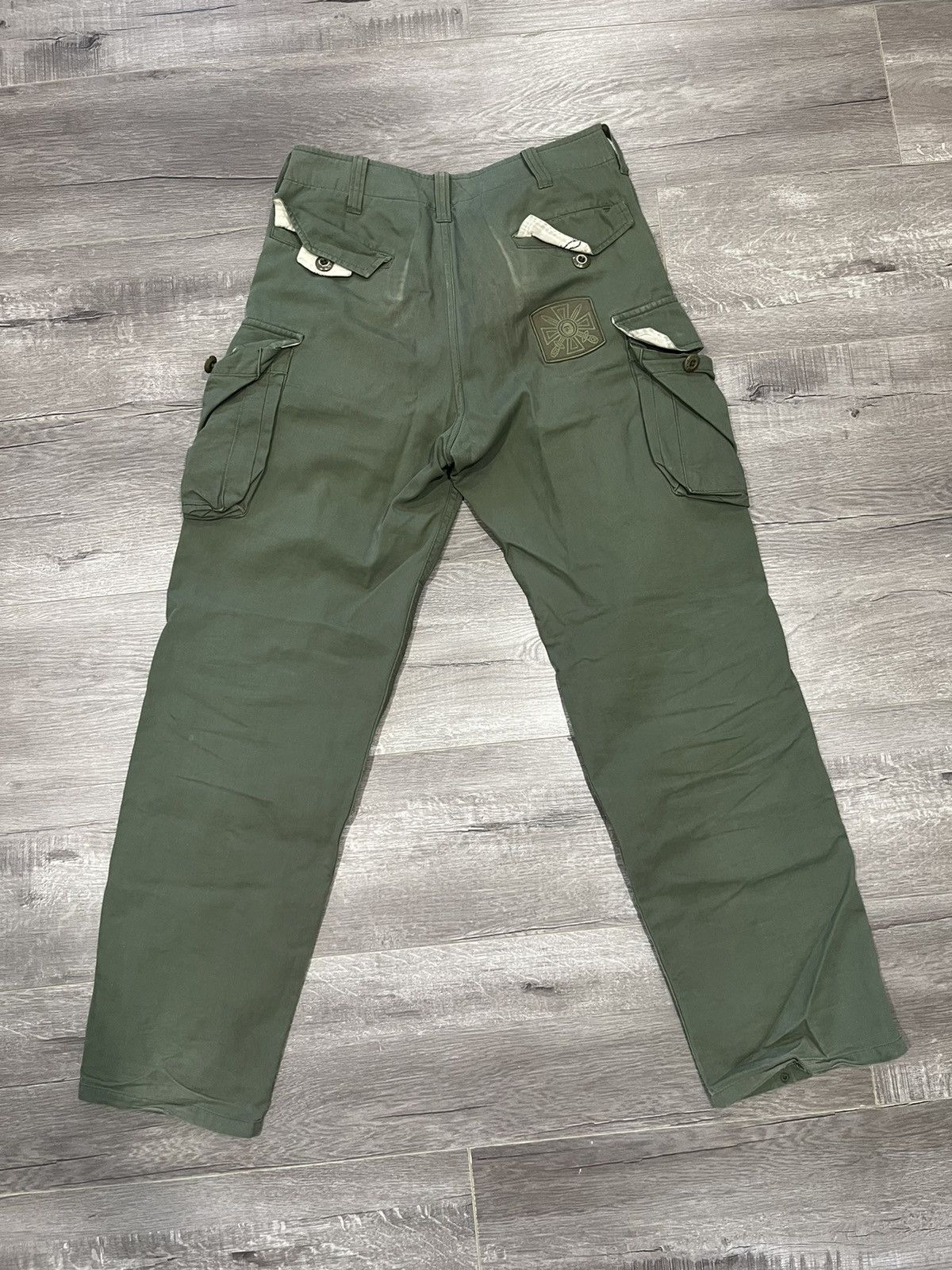 Bape Bape Vintage Pirate cargo pants Size US 31 - 2 Thumbnail