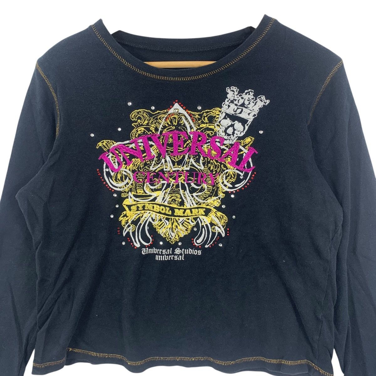 Universal Studios UNIVERSAL STUDIO JAPAN Century Rhinestone Tee Shirt Top Size S / US 4 / IT 40 - 4 Thumbnail