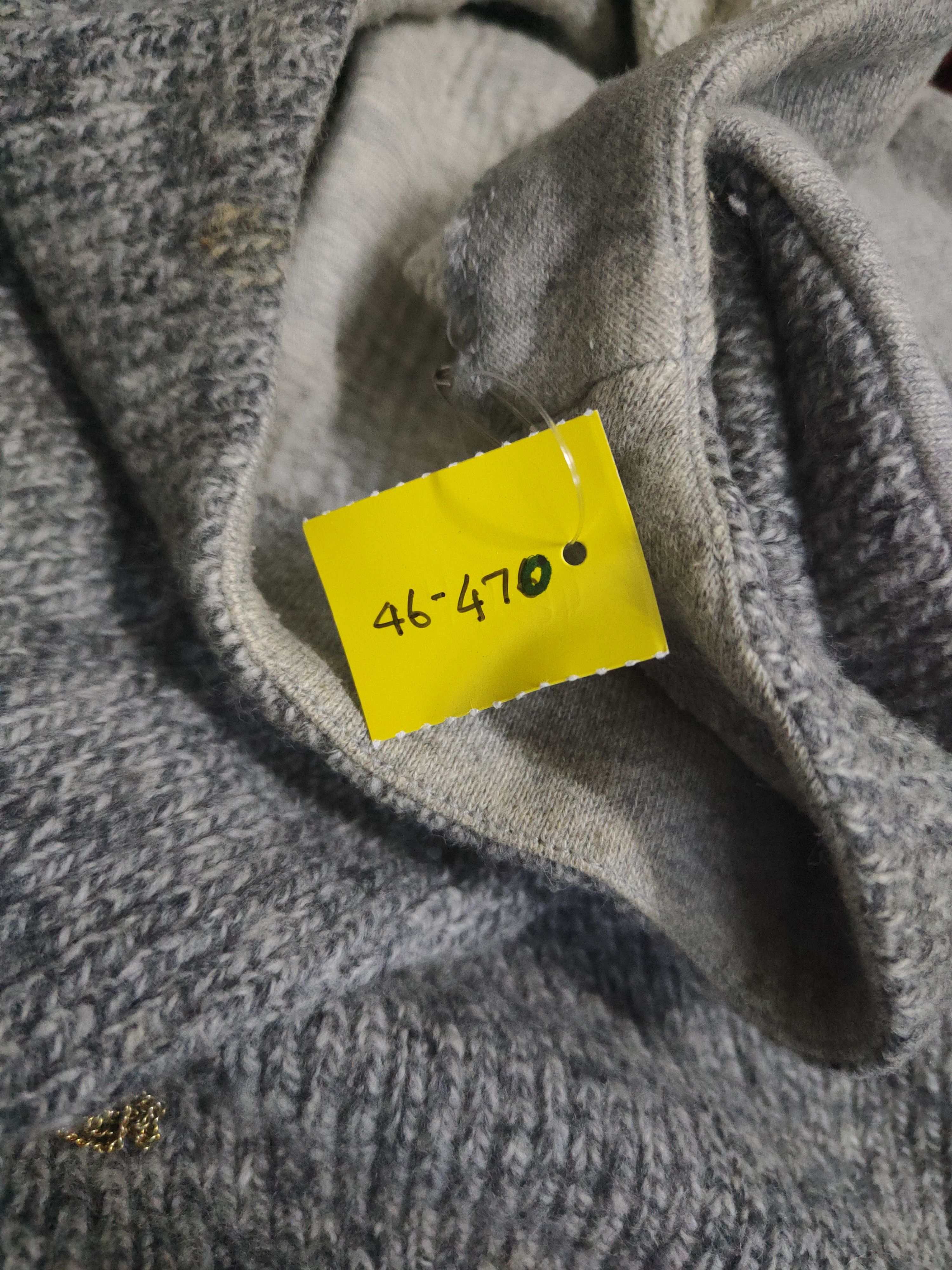 Japanese Brand DL Malla Gray Knitwear Sweatshirts #46-470 Size S / US 4 / IT 40 - 13 Thumbnail