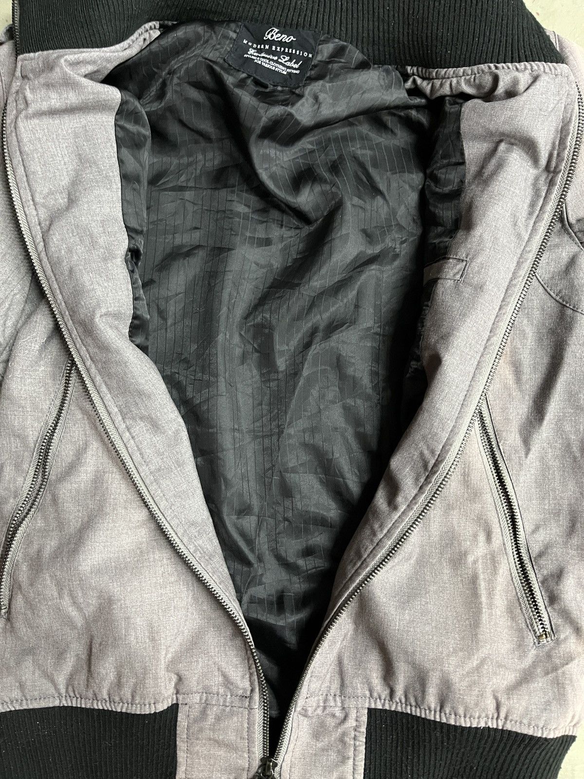 If Six Was Nine BENO 5 ZIPPER MARGIELA STYLE OMBRE SUNFADED BONI JACKET Size US M / EU 48-50 / 2 - 10 Thumbnail