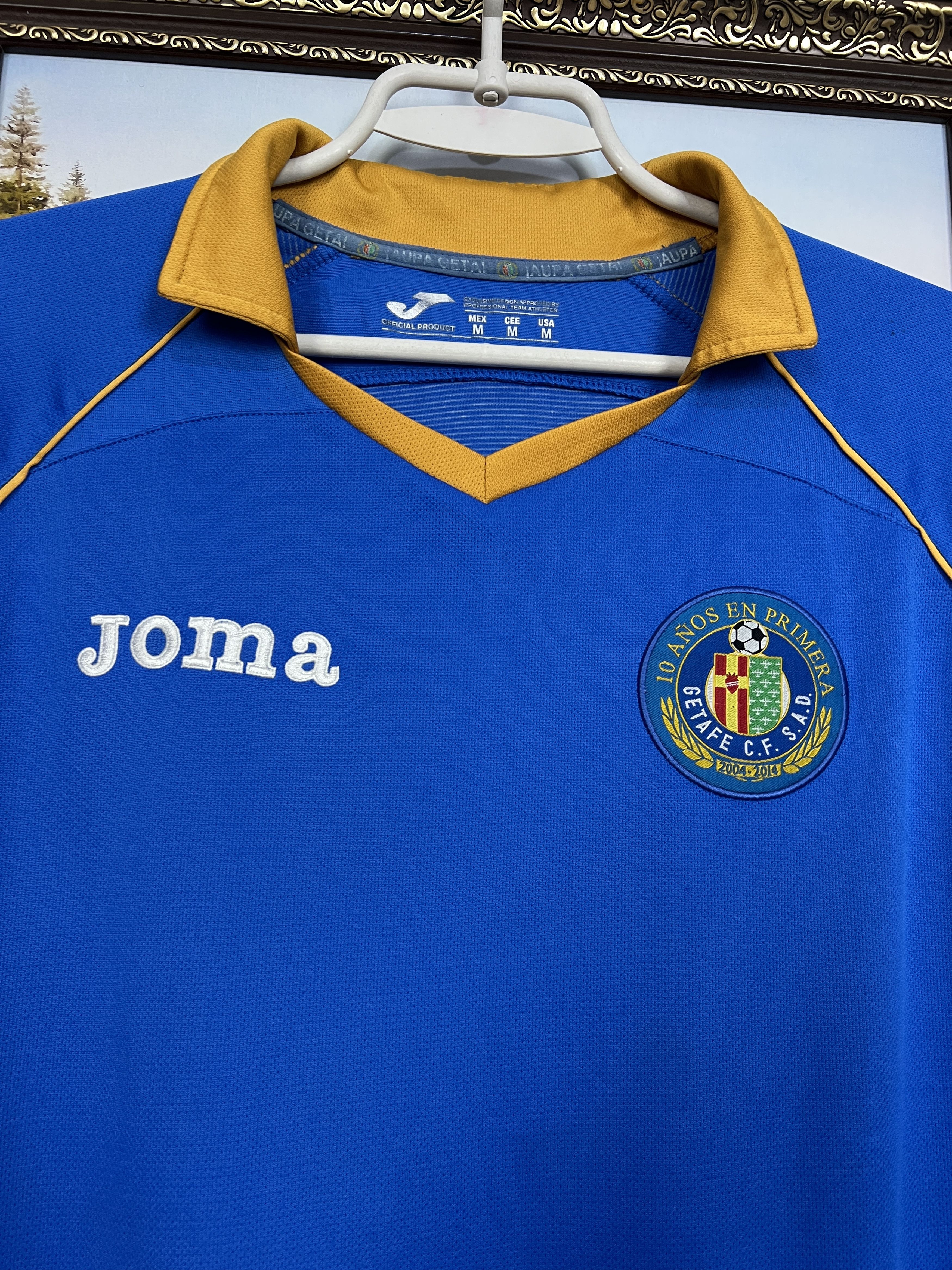 Joma Getafe Home football shirt 2013 Soccer Long Sleeve Joma Size US M / EU 48-50 / 2 - 3 Thumbnail