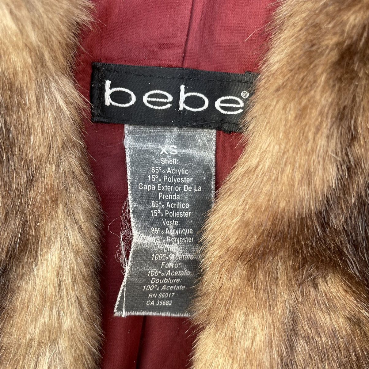 Bebe Rare BeBe Fur Jacket Made in u.s.a 2000s Size XS / US 0-2 / IT 36-38 - 5 Thumbnail
