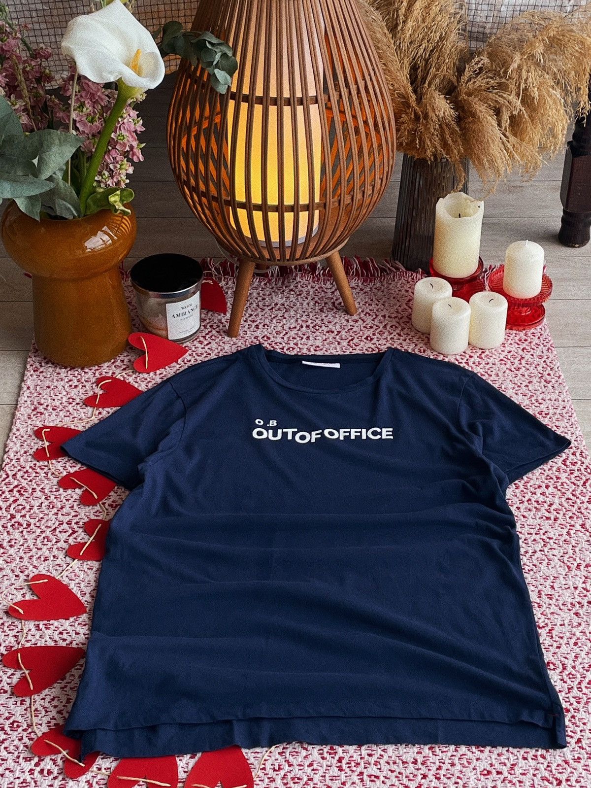 Orlebar Brown Orlebar Brown “Out Of Office” Navy T-Shirt Size US L / EU 52-54 / 3 - 3 Thumbnail
