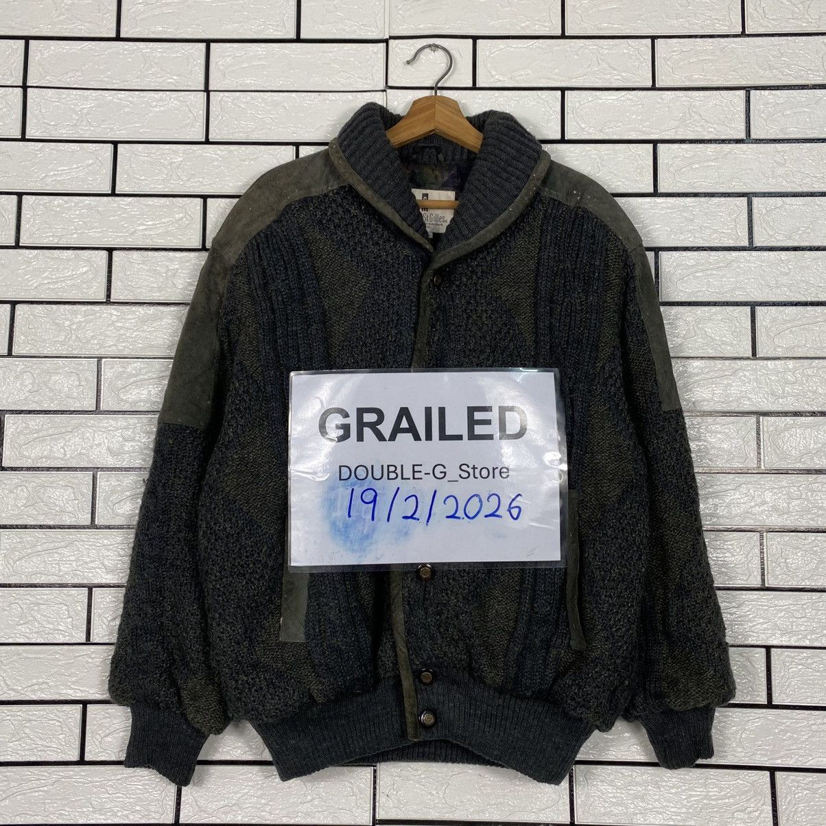 Japanese Brand 📌Vintage Wool Bomber Jacket Nicole St Gilles Issey Miyake Size US L / EU 52-54 / 3 - 1 Thumbnail