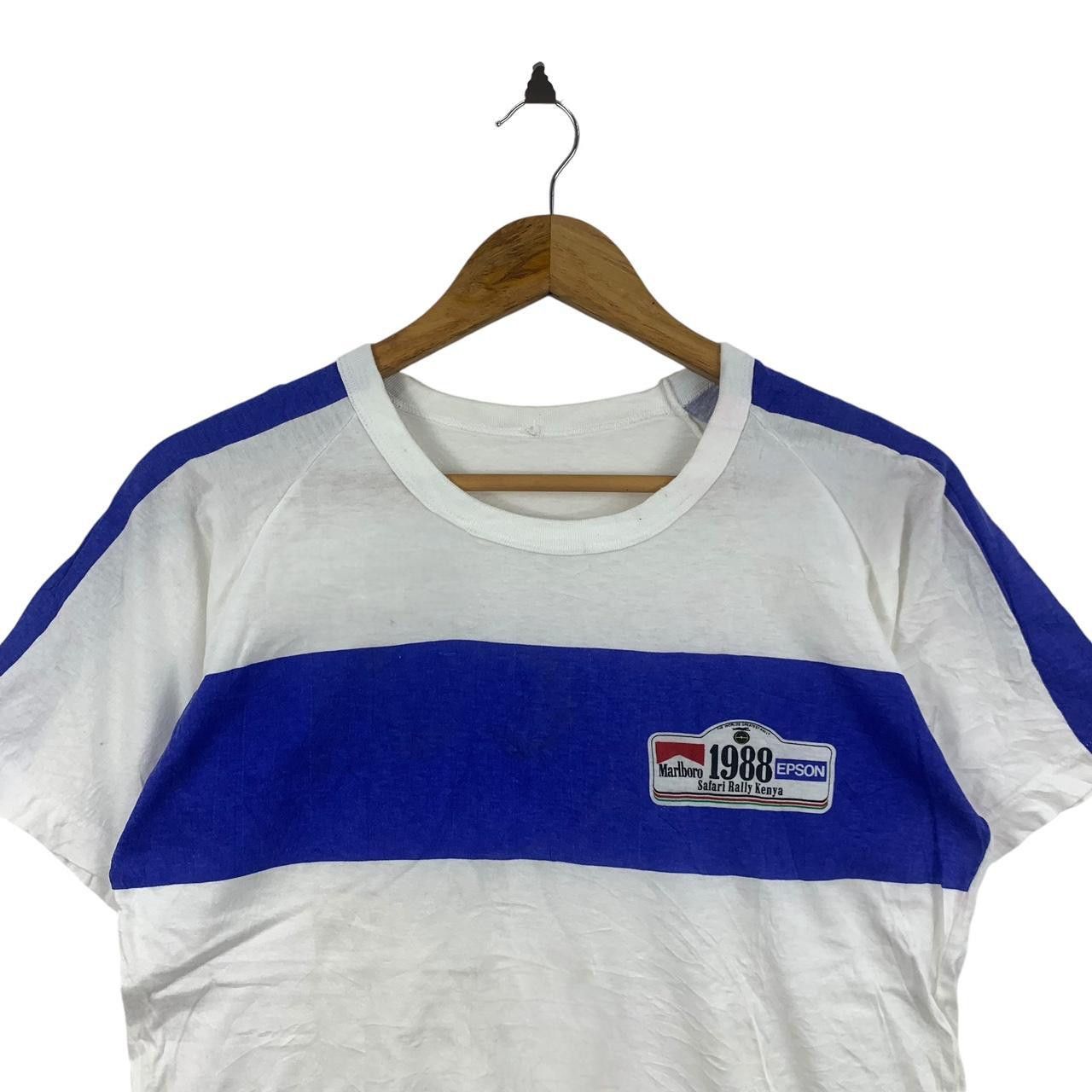 Marlboro Vintage 1988 MARLBORO EPSON Safari Rally Kenya Tee Shirt Size US S / EU 44-46 / 1 - 2 Thumbnail