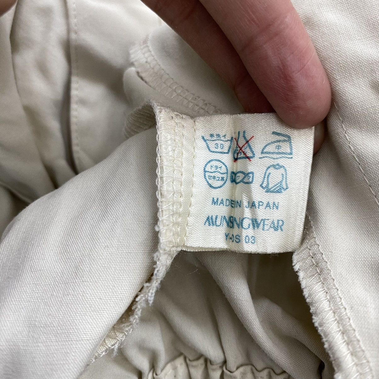 Grand Slam × Vintage Vintage GRANDSLAM MUNSINGWEAR Sportswear Cream Bomber Jacket Size US L / EU 52-54 / 3 - 8 Thumbnail