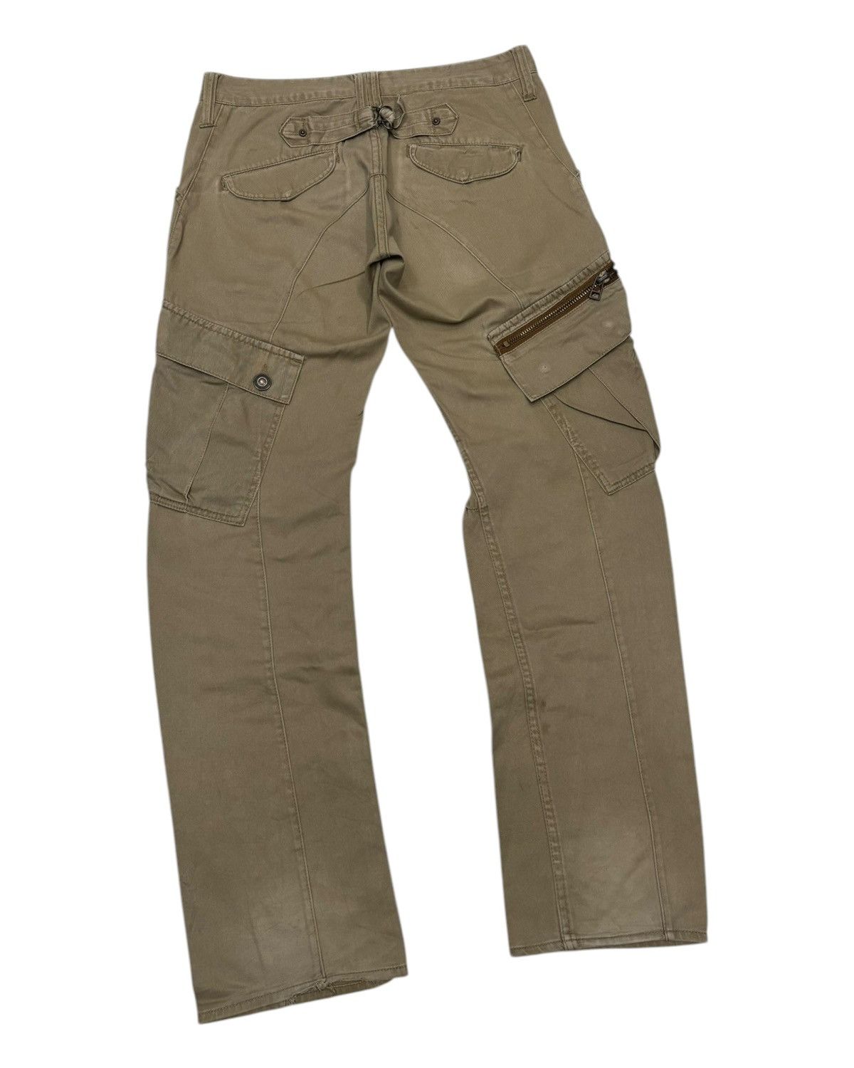 If Six Was Nine × Vintage 💥TWISTED💥DOMINATE MULTI POCKET CARGO PANTS Size US 33 - 4 Thumbnail