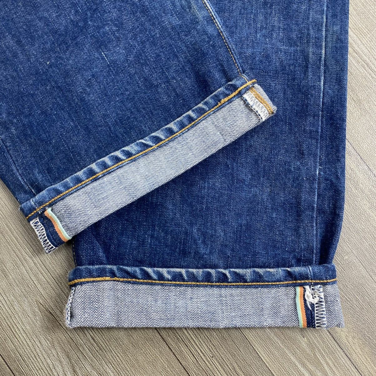 Edwin 1990s Vintage Edwin 359 B.F. ST Half Selvedge Denim Jeans Size US 34 / EU 50 - 10 Thumbnail