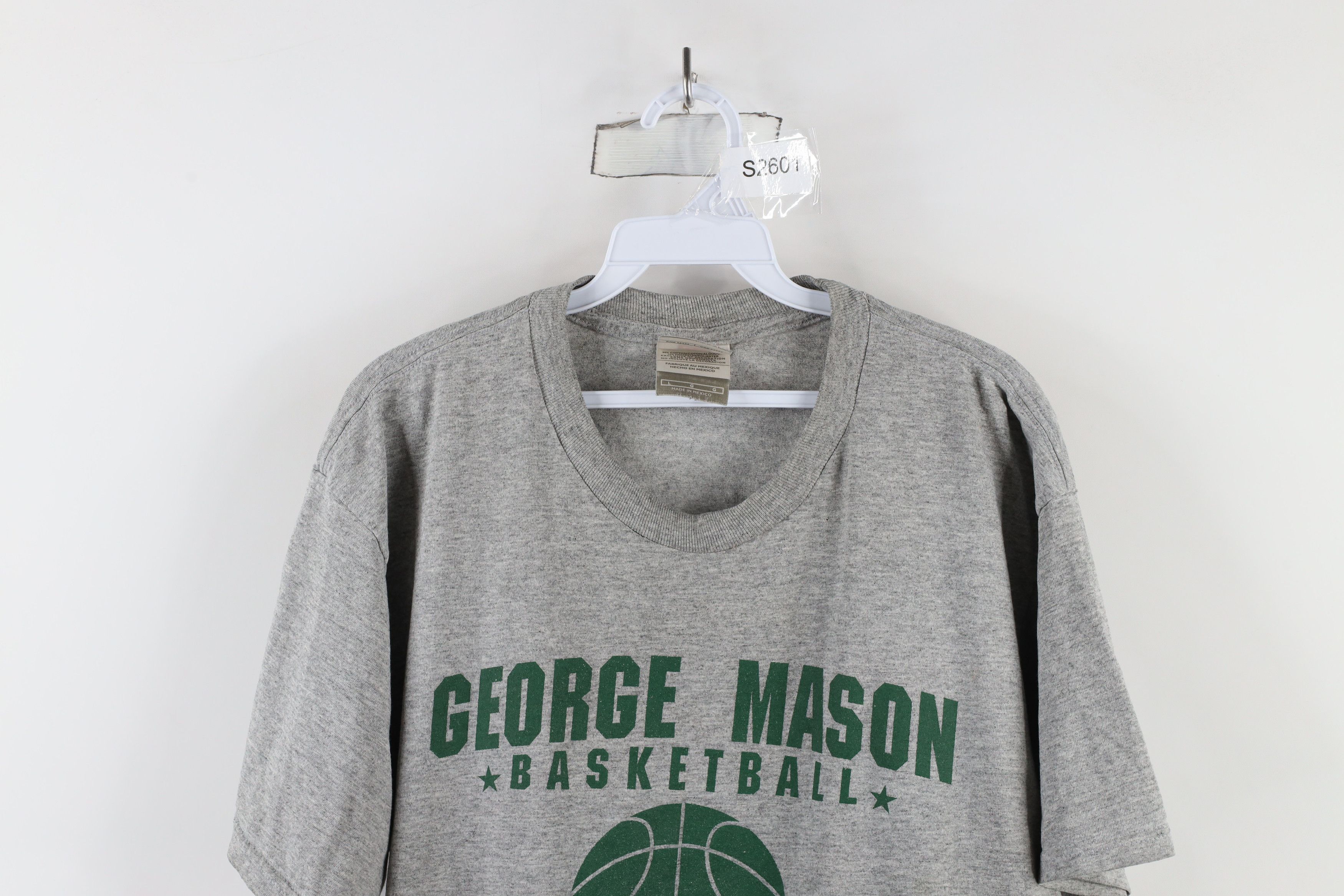 Nike × Vintage Vintage Nike George Mason University Basketball T-Shirt Size US L / EU 52-54 / 3 - 2 Thumbnail