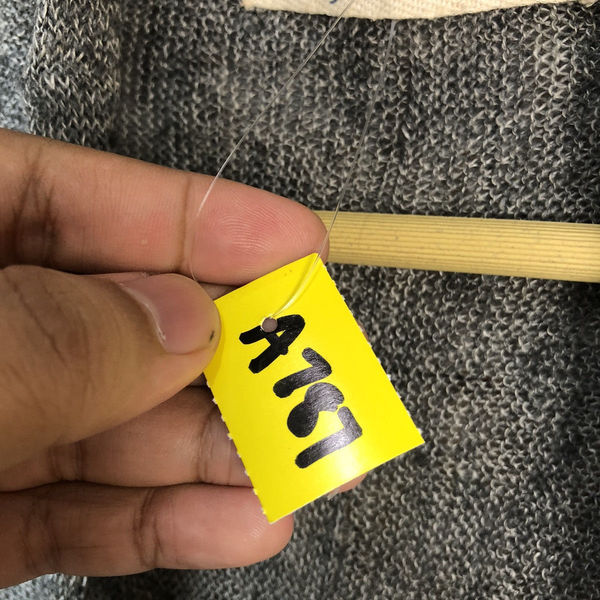 Japanese Brand Ohywa Grey Cardigan Knitwear #A787 Size M / US 6-8 / IT 42-44 - 10 Thumbnail