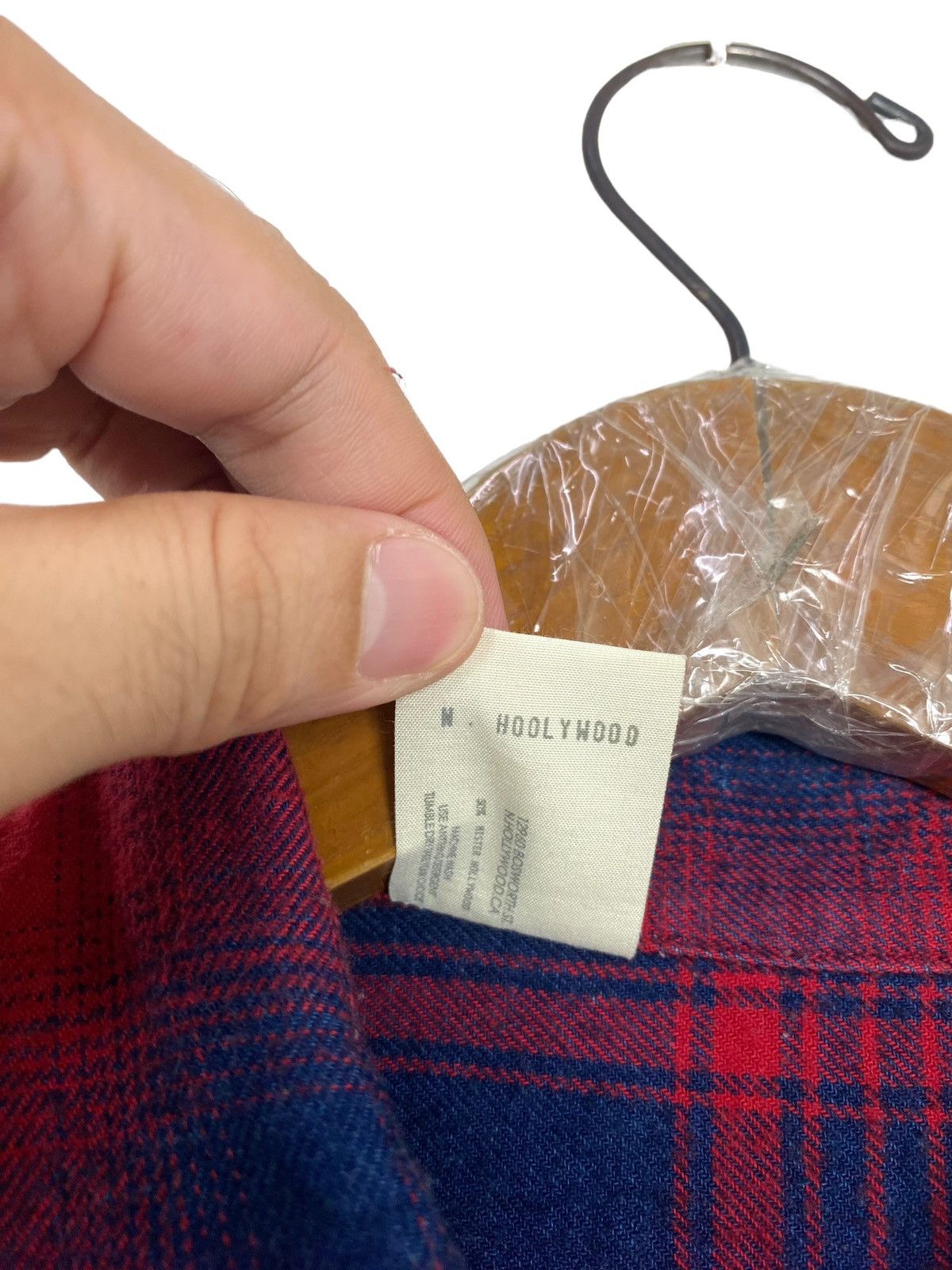 N.Hoolywood Rare‼️ N. Hollywood Flannel Shirt Made in Japan Size M / US 6-8 / IT 42-44 - 4 Thumbnail