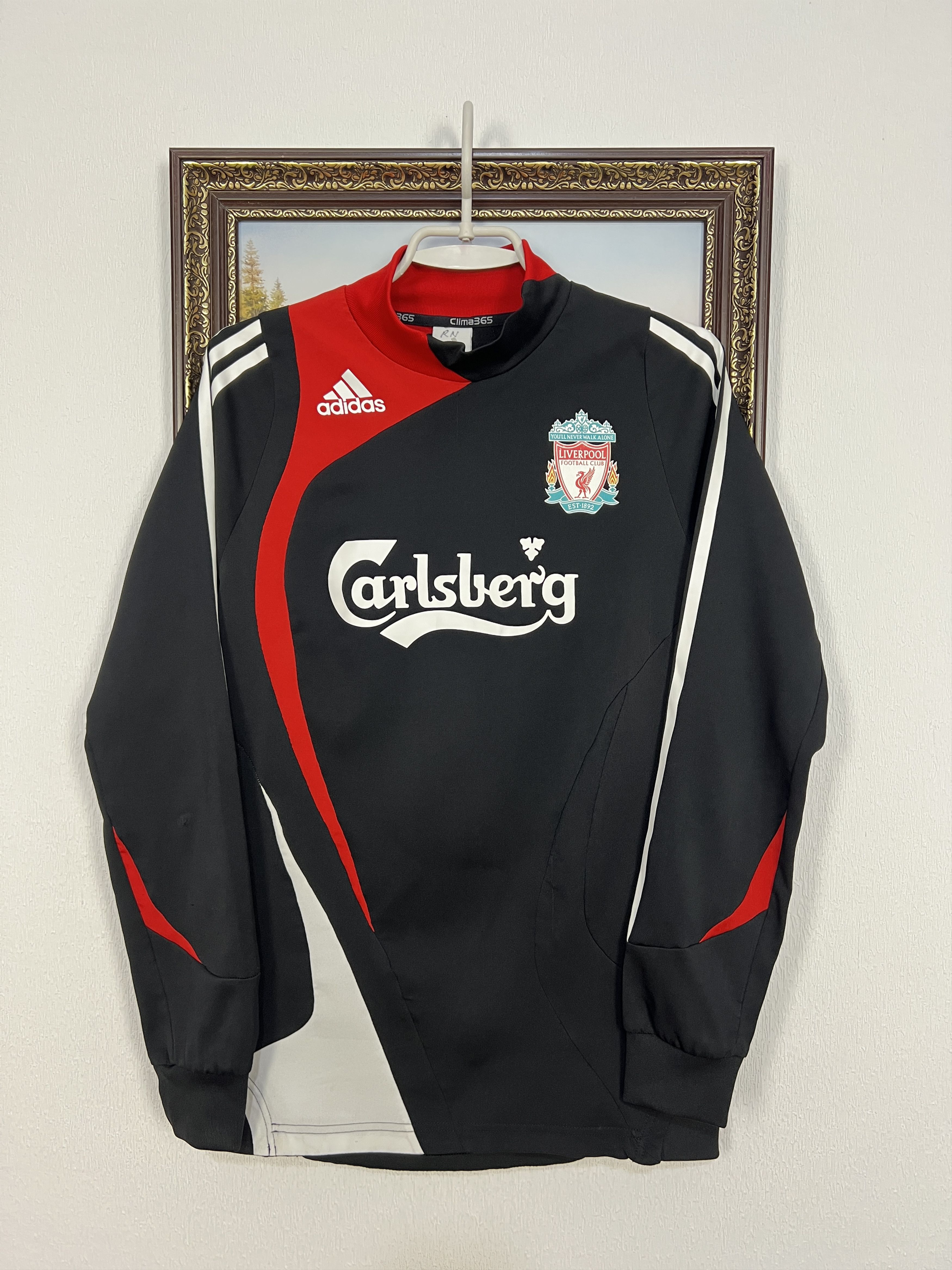 Adidas Vintage Adidas Liverpool Football Sweatshirt Soccer Size US S / EU 44-46 / 1 - 1 Thumbnail