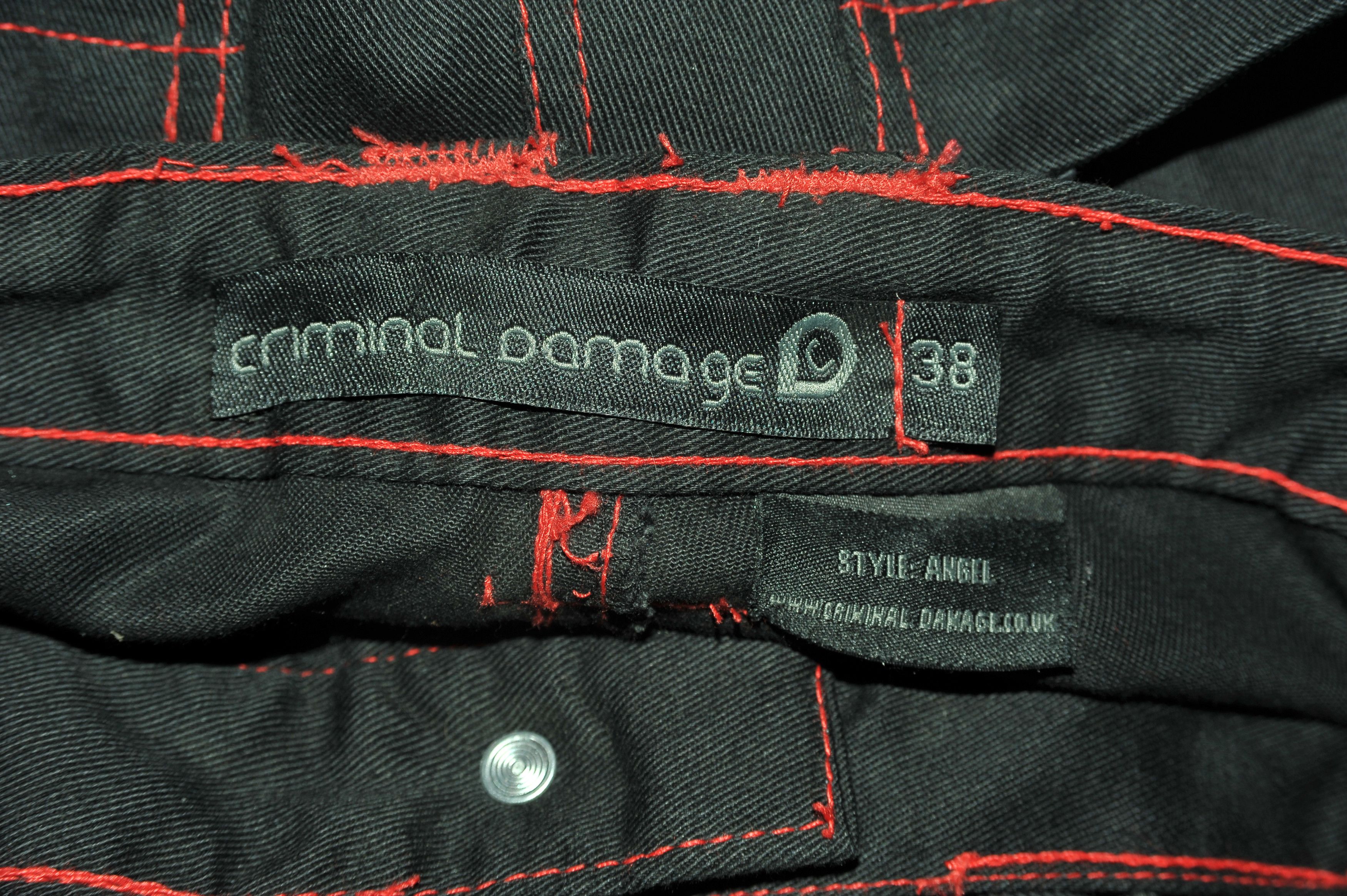 Criminal Damage Vintage Criminal Damage Style: Angel Cargo Pants Size US 38 / EU 54 - 8 Thumbnail