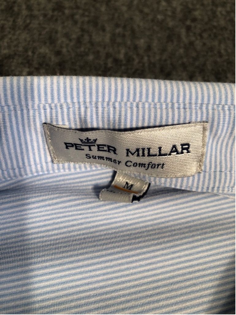 Peter Millar Peter millar medium casual golf shirt blue Size US M / EU 48-50 / 2 - 4 Thumbnail