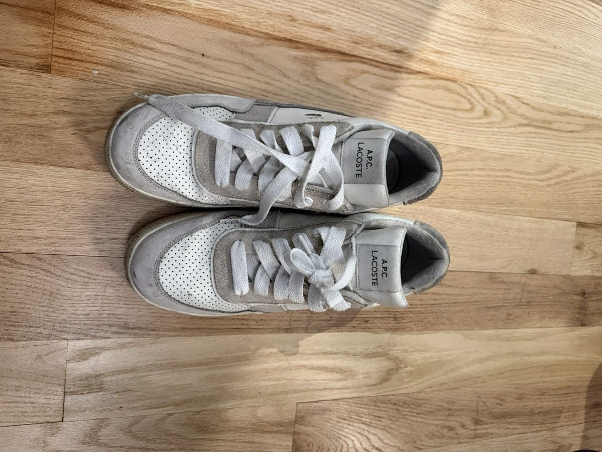 A.P.C. APC x Lacoste Sneakers Size US 12 / EU 45 - 3 Thumbnail