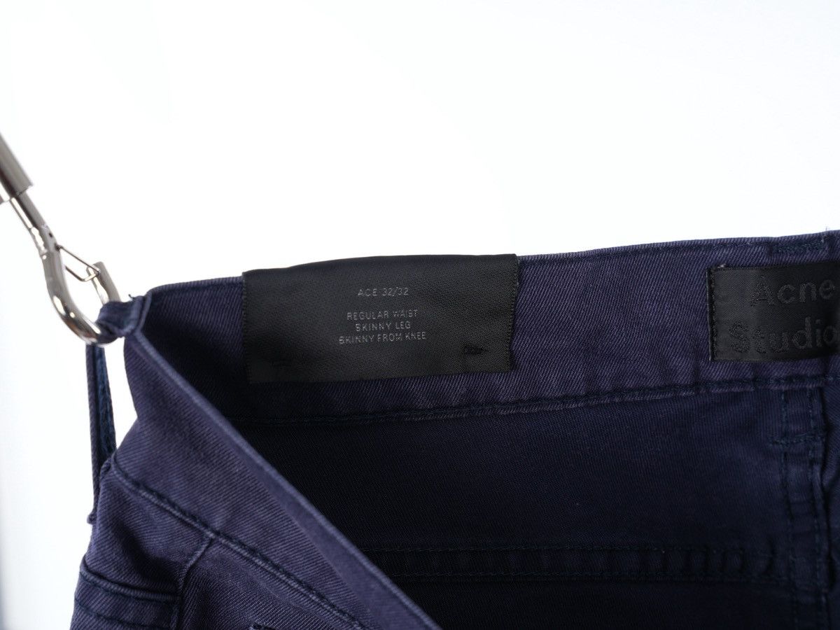 Acne Studios Acne Studios Ace Ups Navy Style Denim Pants Size US 32 / EU 48 - 5 Thumbnail