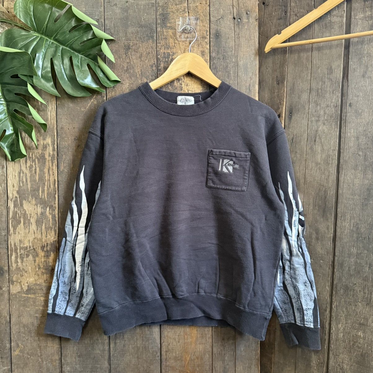 Kansai Yamamoto Vintage Kansai Impact Sweatshirt Size US S / EU 44-46 / 1 - 2 Thumbnail