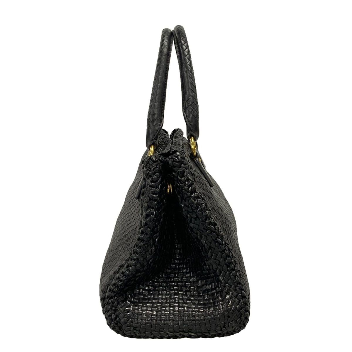 Prada PRADA Triangle Logo Tote Bag Size ONE SIZE - 4 Thumbnail