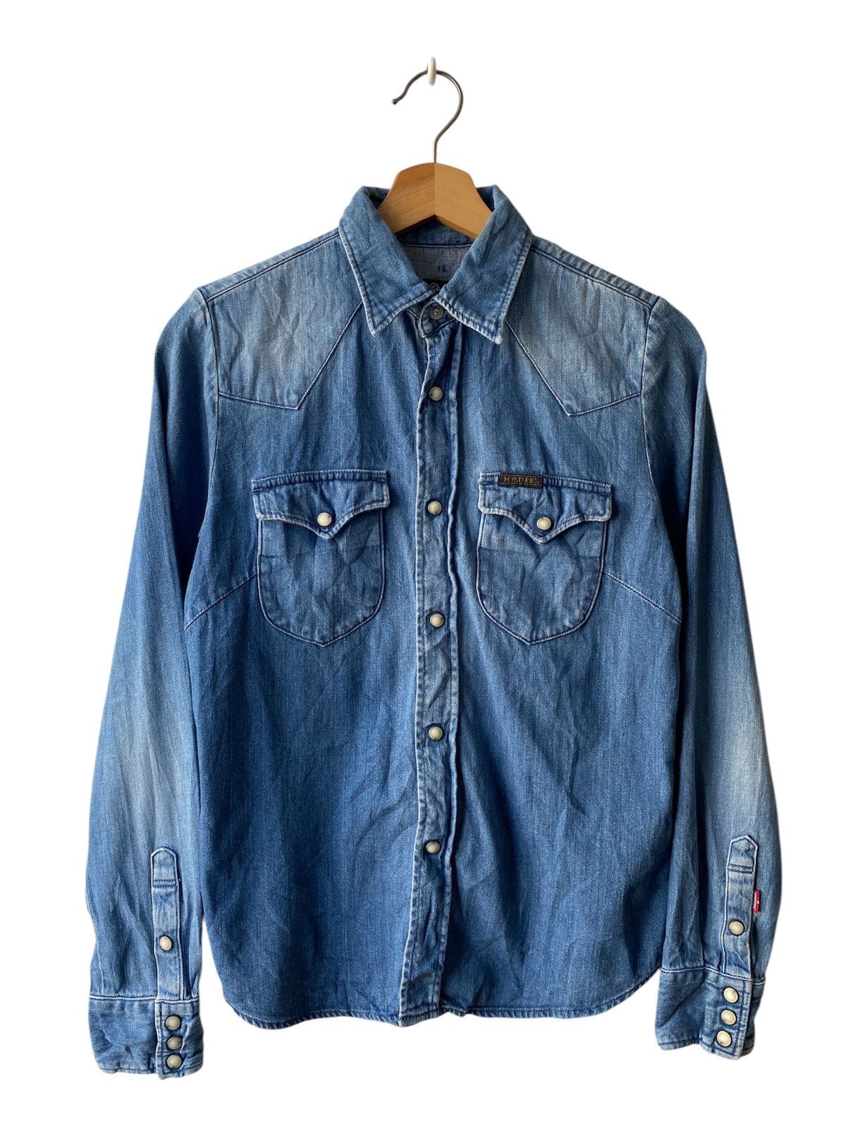 Hysteric Glamour × Japanese Brand Hysteric Glamour Japan Western Design Button Up Shirt Size US S / EU 44-46 / 1 - 1 Thumbnail